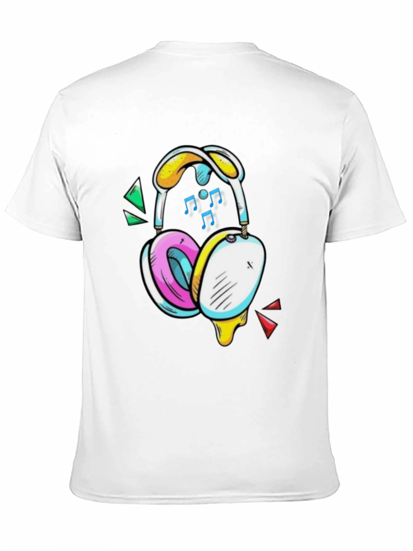 Funky Headphone Graphic T-Shirt