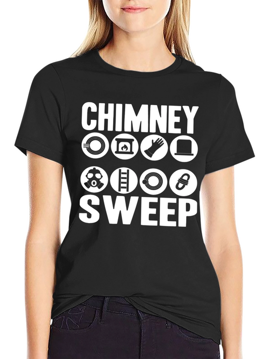 Chimney Sweep Graphic Tee Black