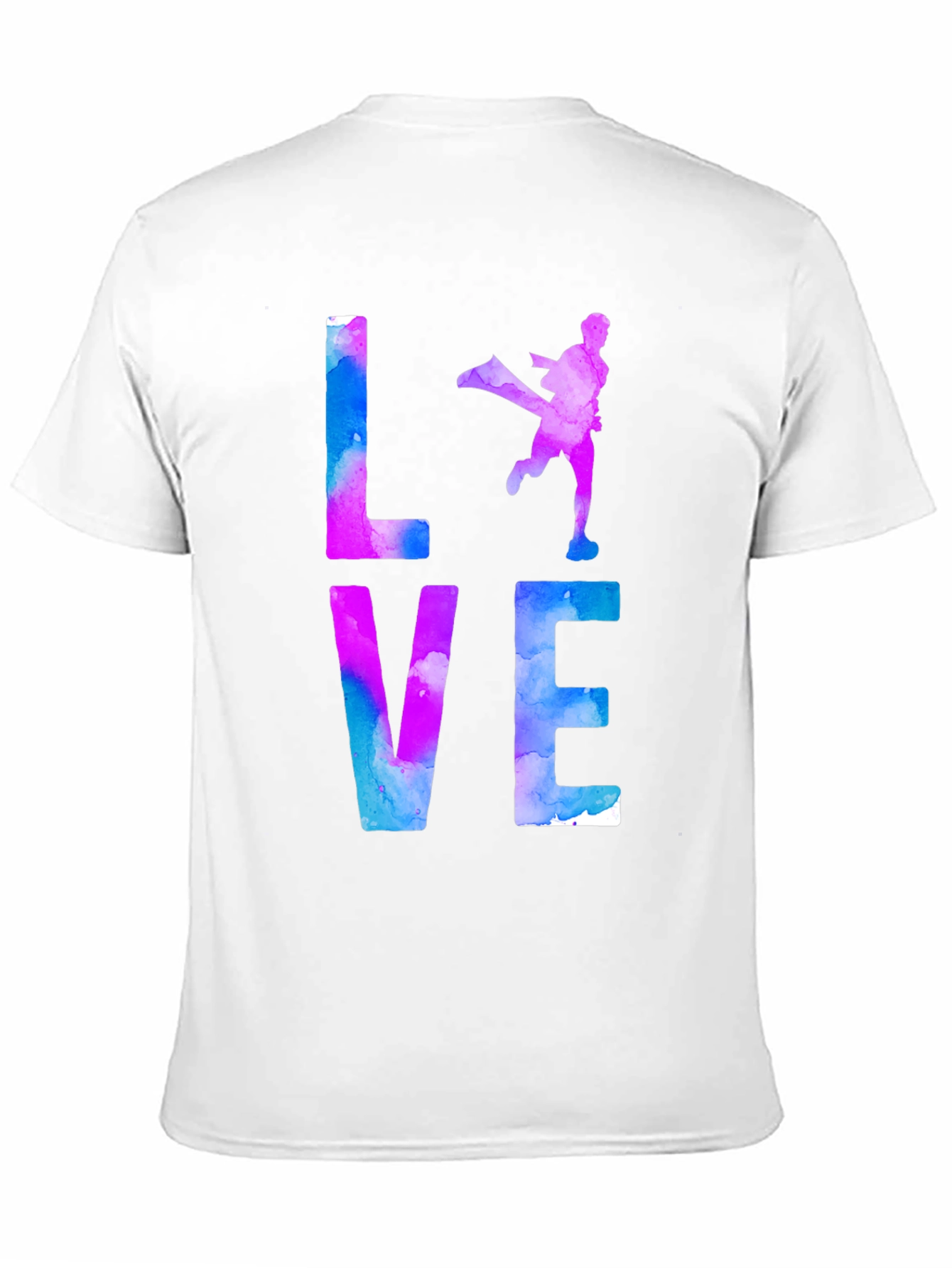 Love Running Watercolor T-Shirt
