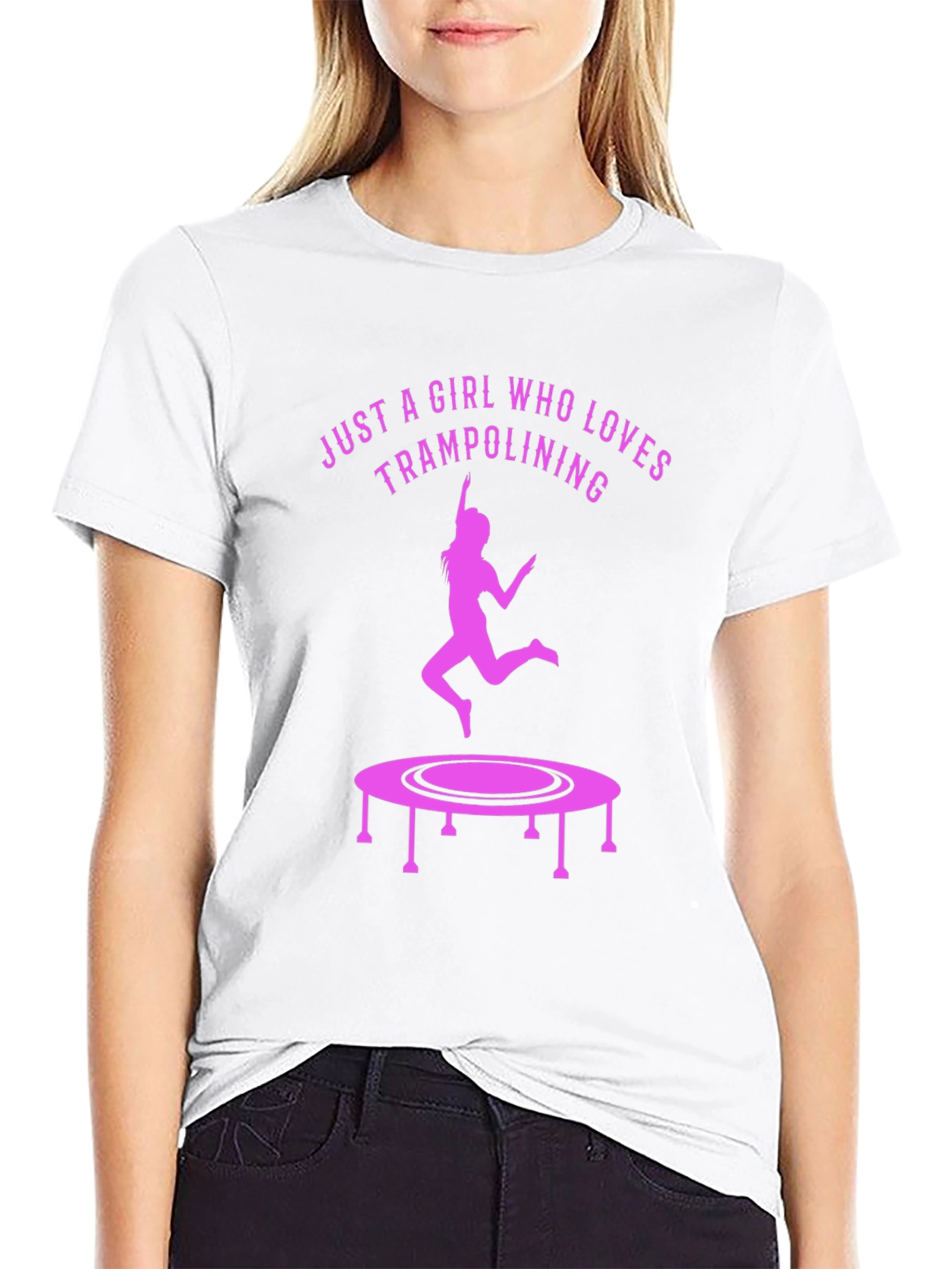 Trampolining Girls Love T-Shirt