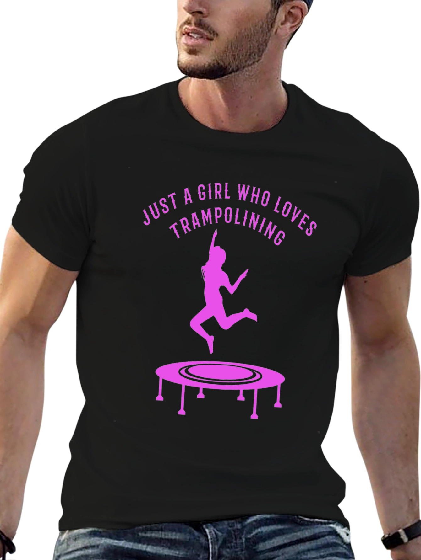 Trampolining Girls Love T-Shirt