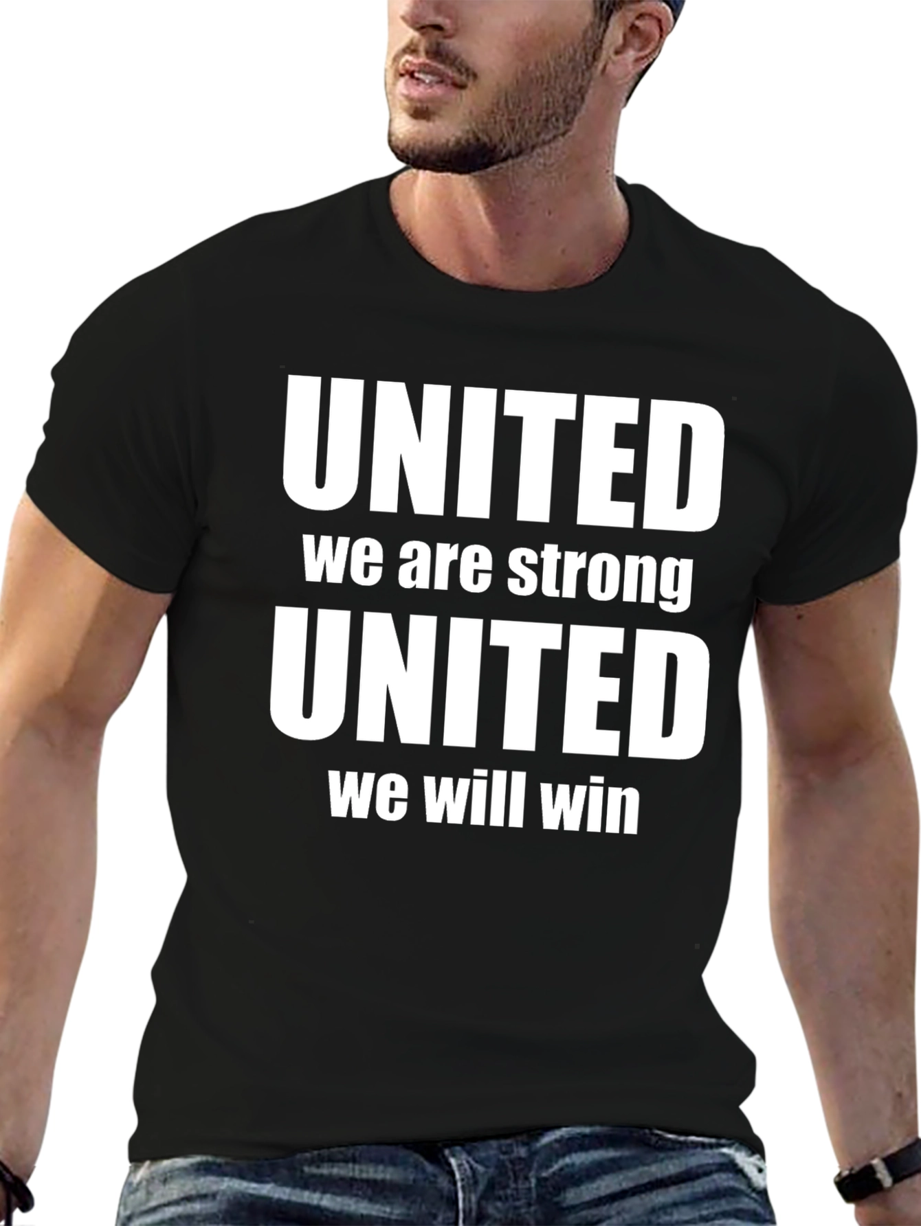 United We Are Strong Graphic T-Shirt