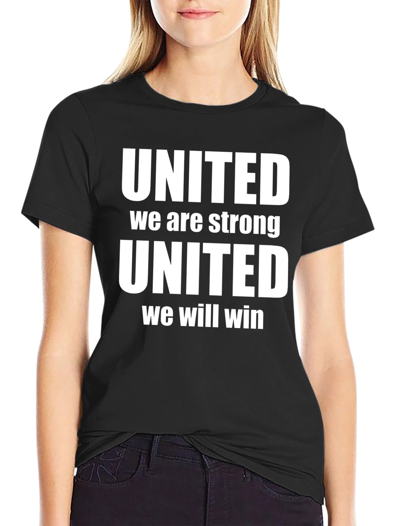 United We Are Strong Graphic T-Shirt