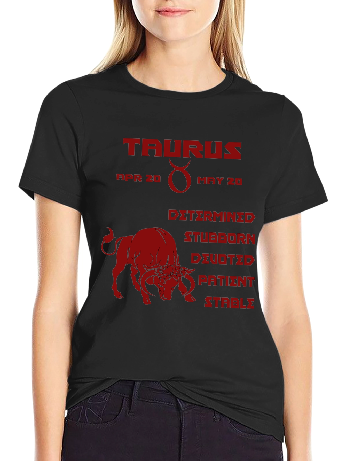 Taurus Zodiac Sign T-Shirt Birthday Gift