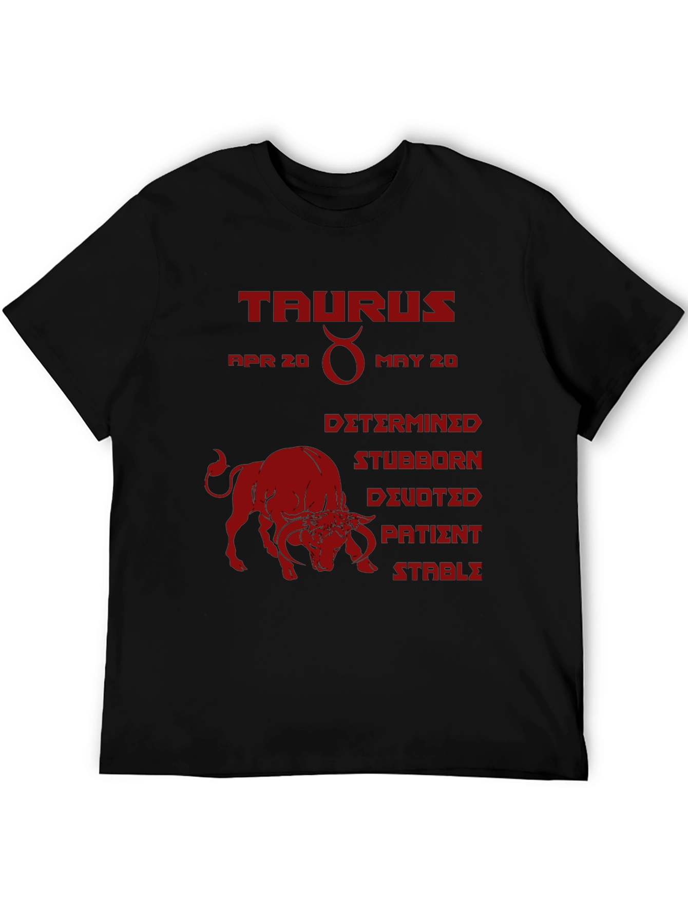 Taurus Zodiac Sign T-Shirt Birthday Gift