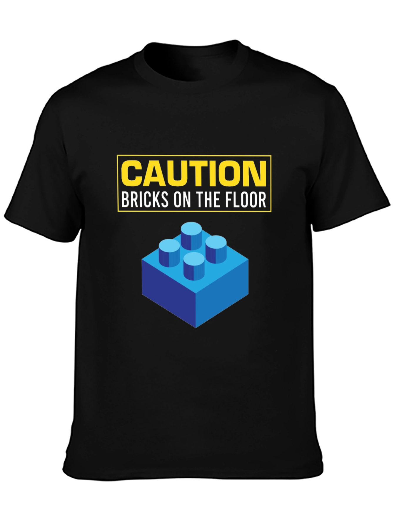 Caution Bricks on the Floor T-Shirt