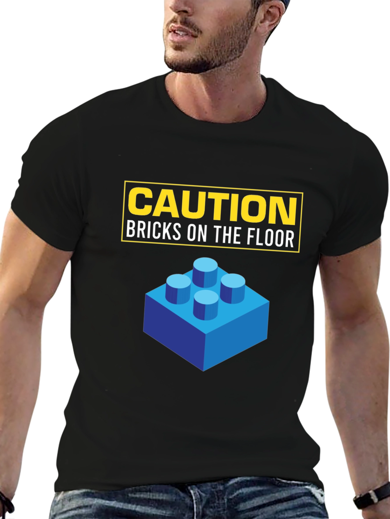 Caution Bricks on the Floor T-Shirt
