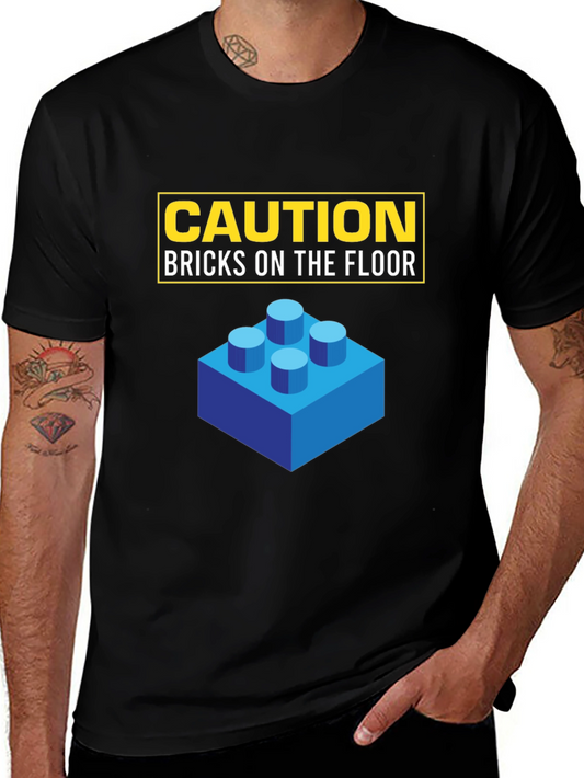 Caution Bricks on the Floor T-Shirt