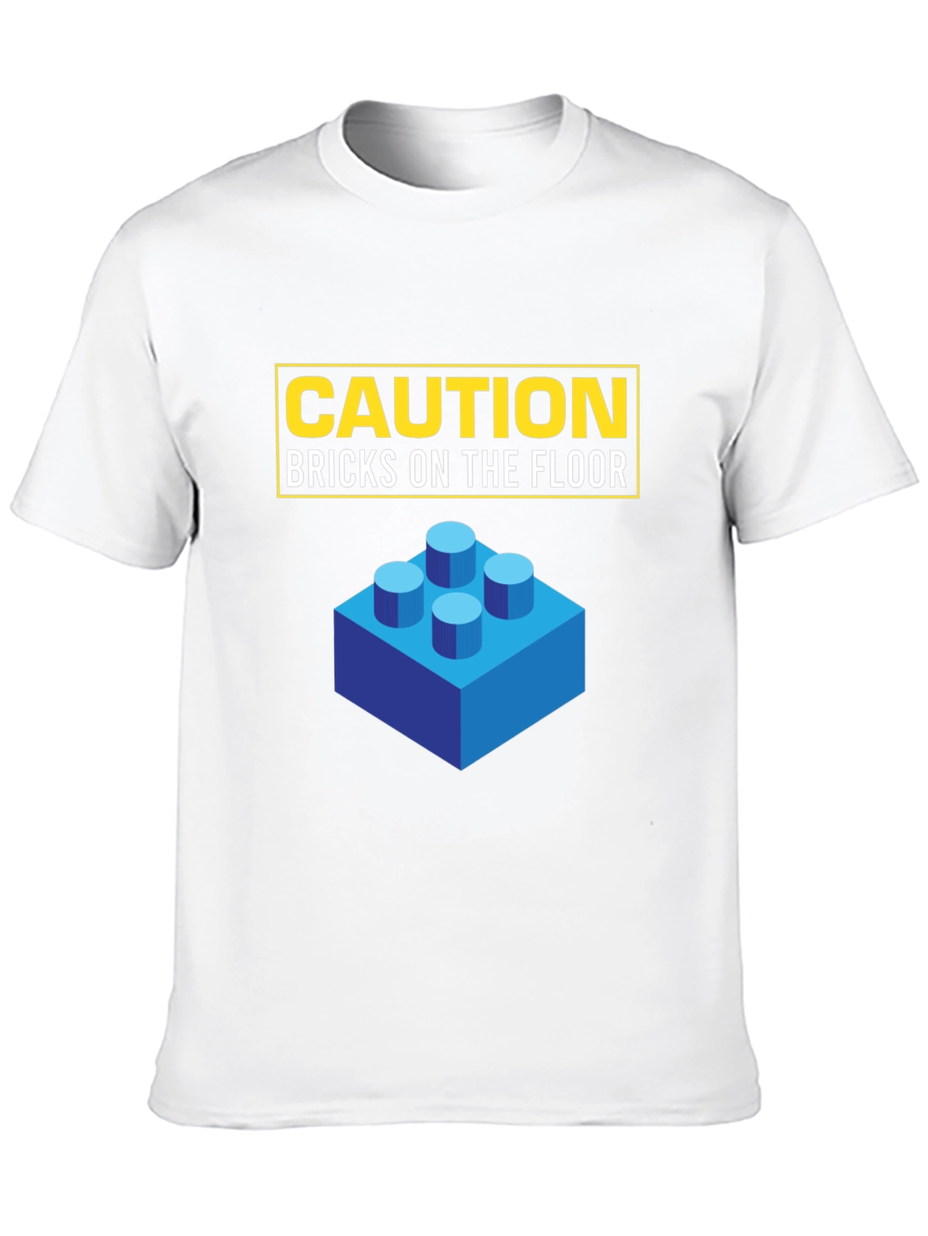 Caution Bricks on the Floor T-Shirt