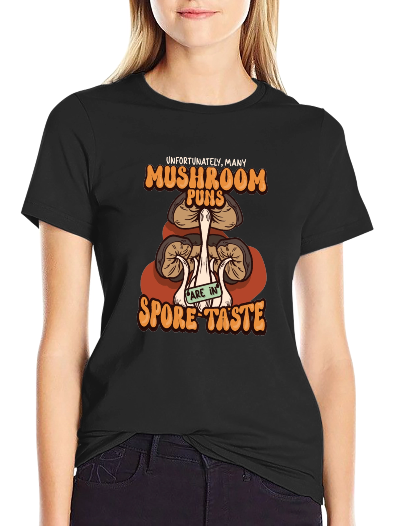 Mushroom Pun T-Shirt - Spore Taste Design