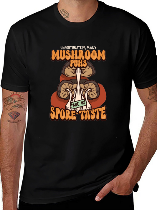 Mushroom Pun T-Shirt - Spore Taste Design