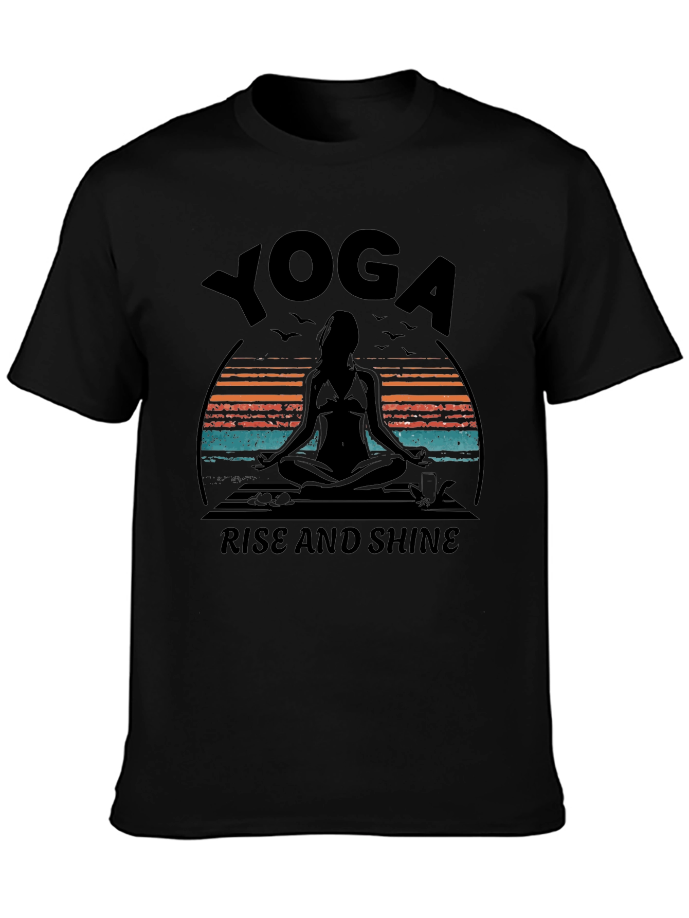Yoga Rise & Shine Graphic Tee