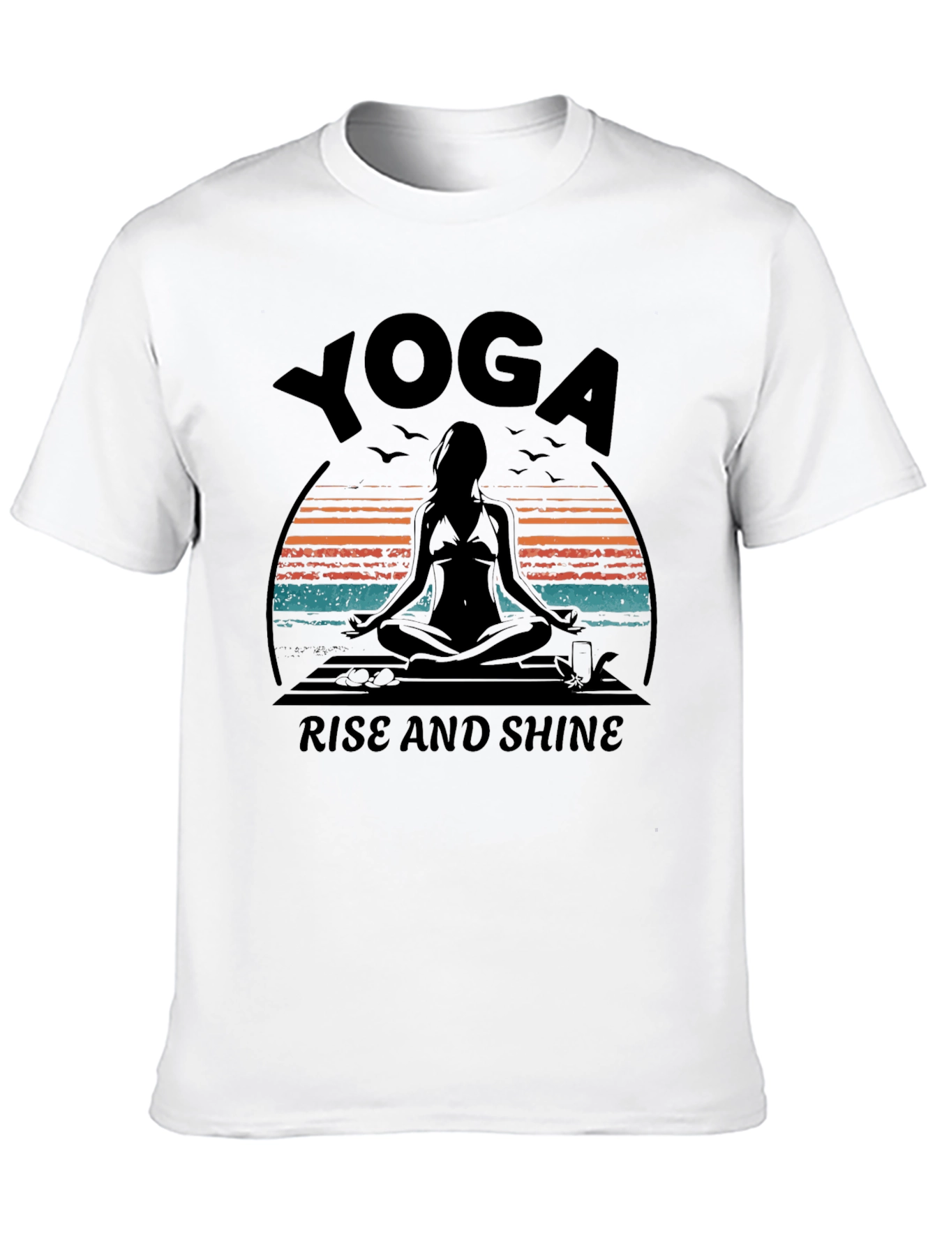 Yoga Rise & Shine Graphic Tee