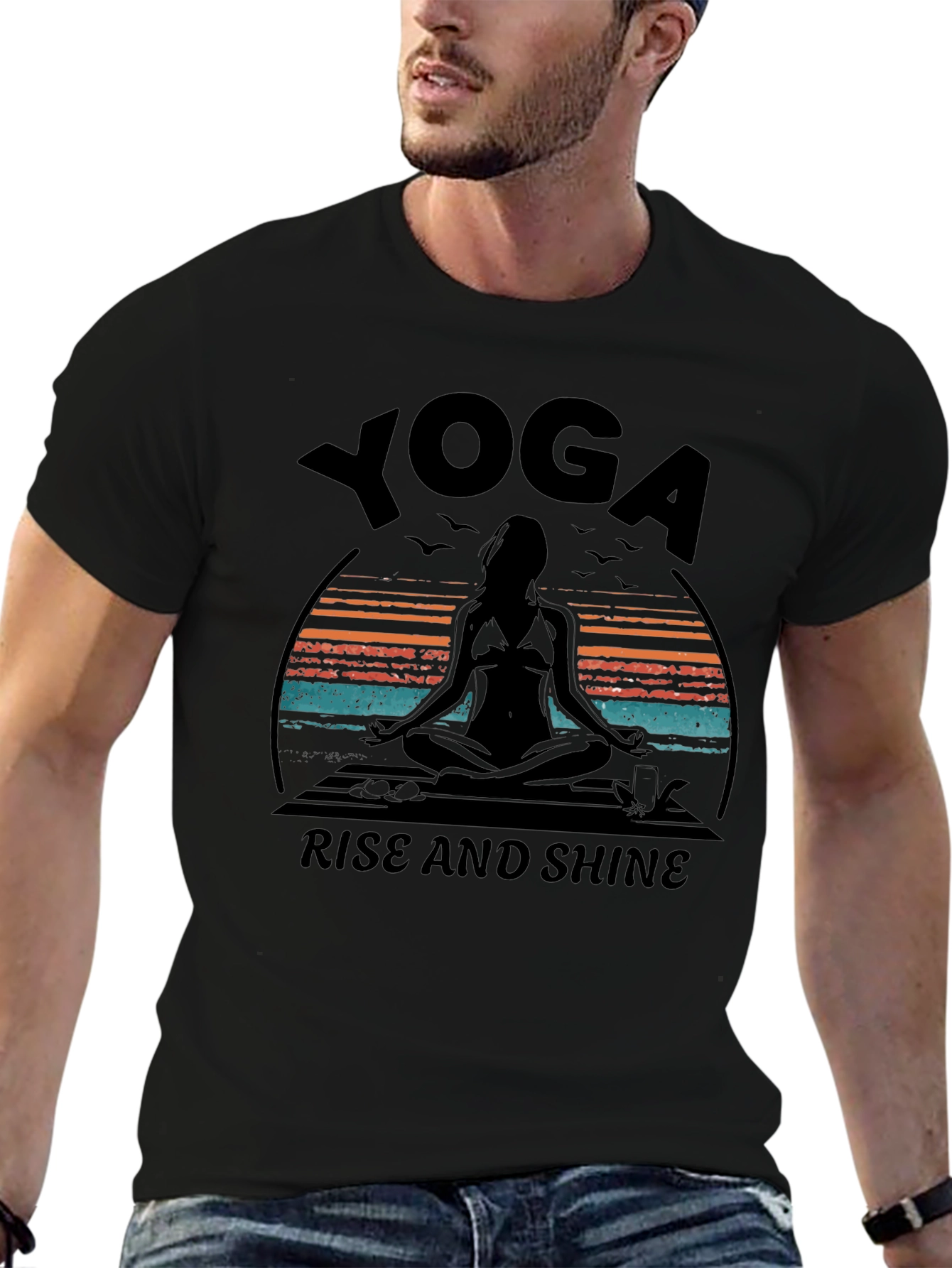 Yoga Rise & Shine Graphic Tee