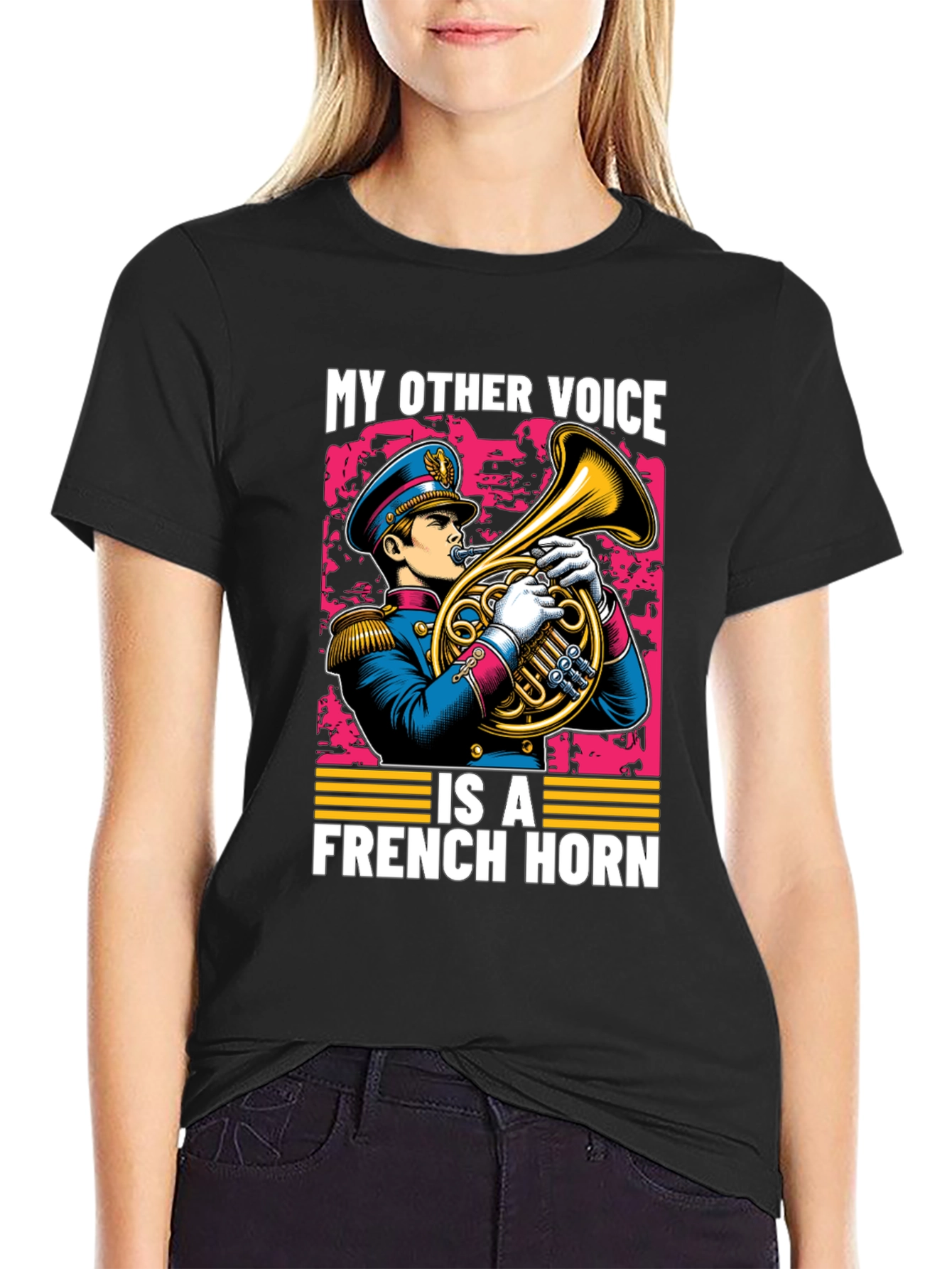 French Horn Musician T-Shirt