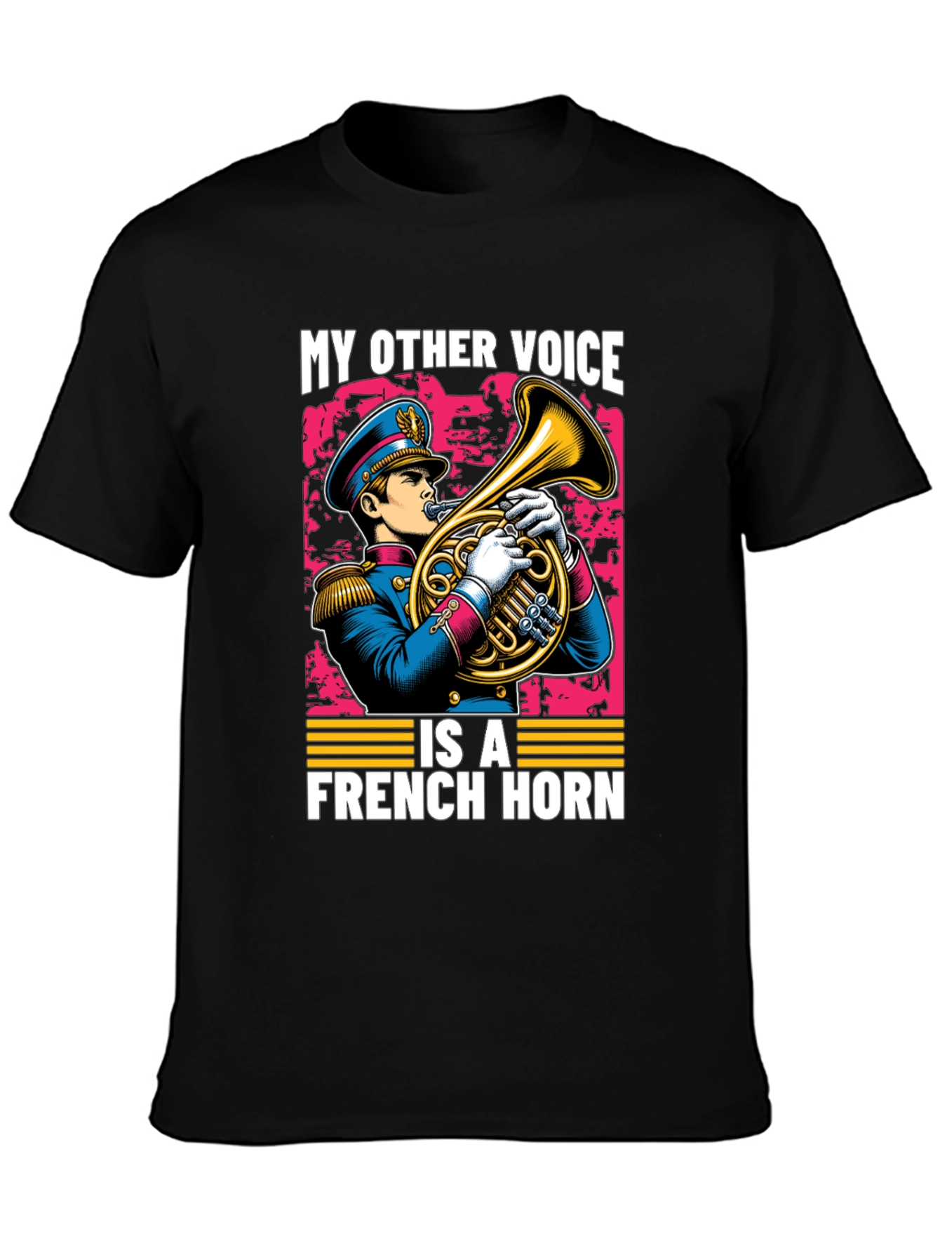 French Horn Musician T-Shirt