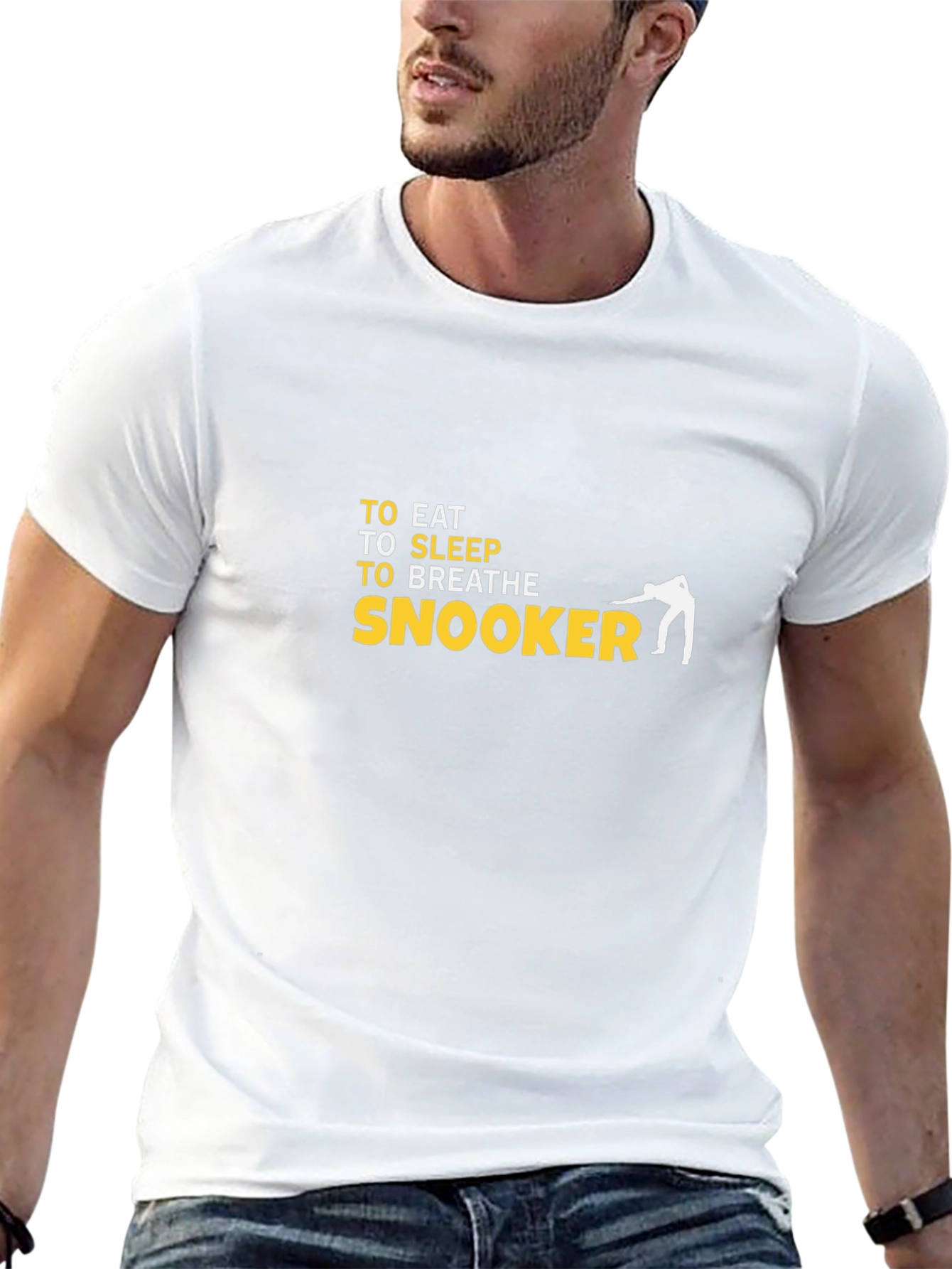 Snooker T-Shirt - Eat Sleep Breathe Snooker!