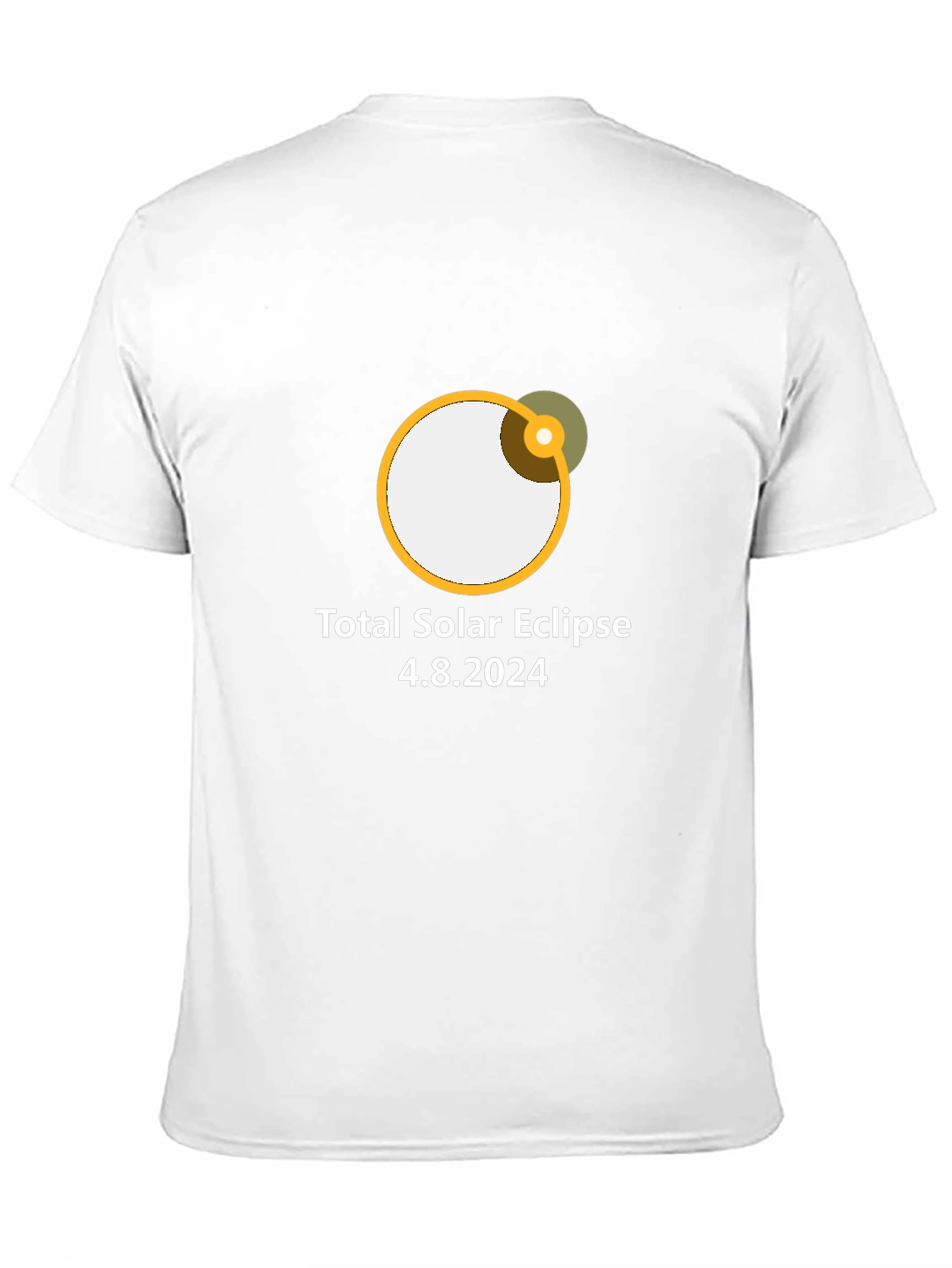 Total Solar Eclipse 2024 Black T-Shirt