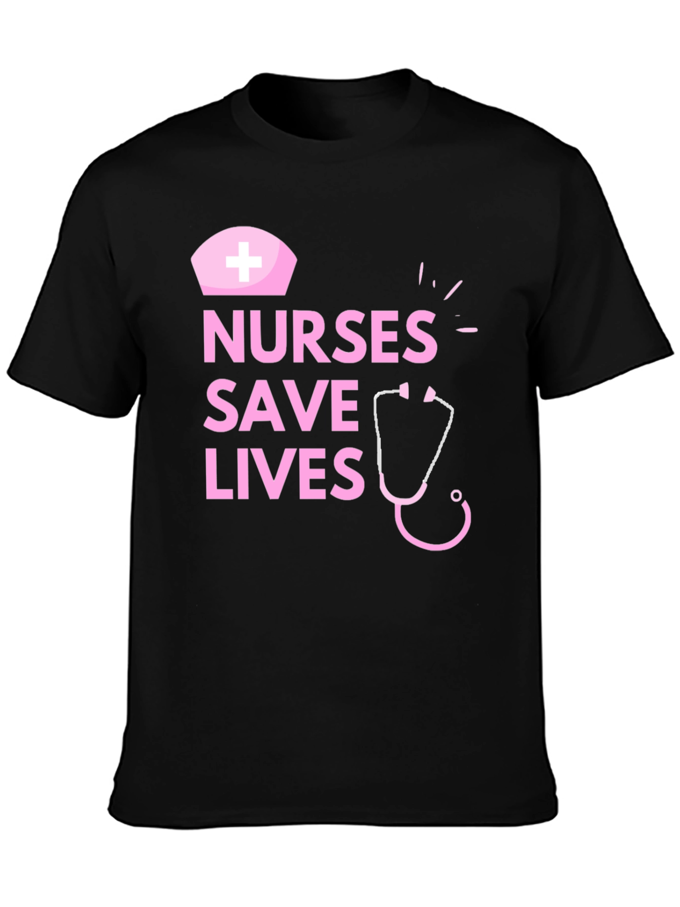 Nurses Save Lives Graphic T-Shirt