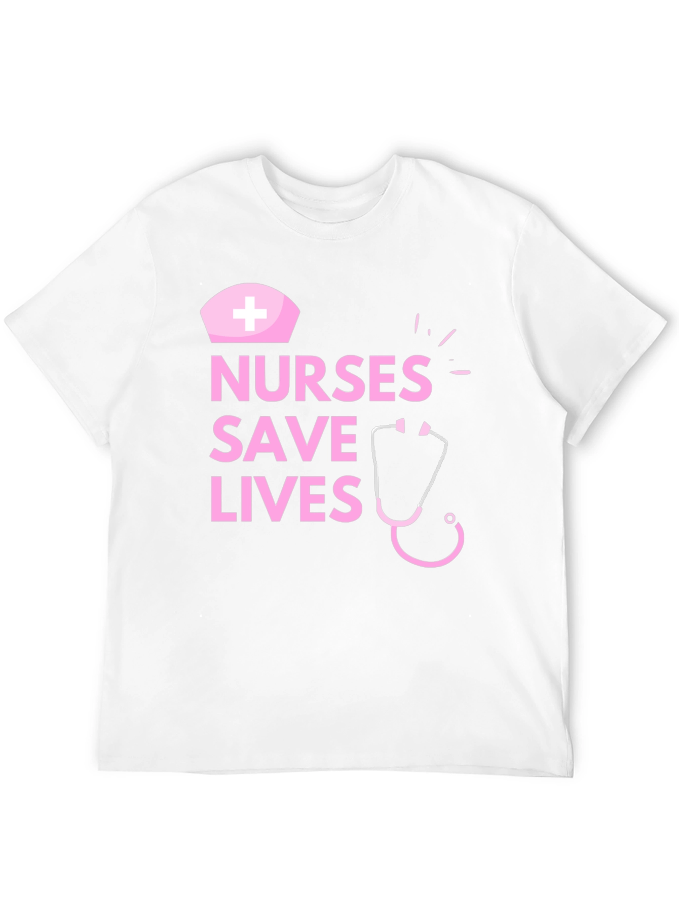 Nurses Save Lives Graphic T-Shirt