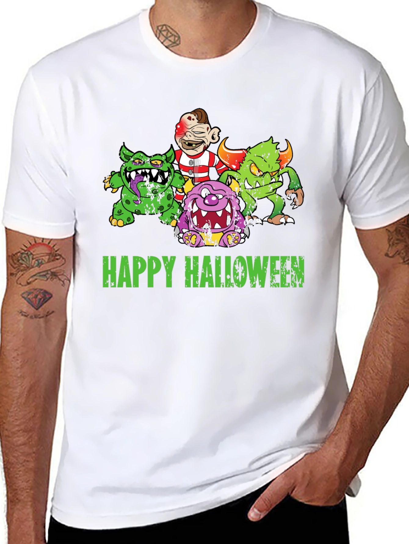 Happy Halloween Monster T-Shirt