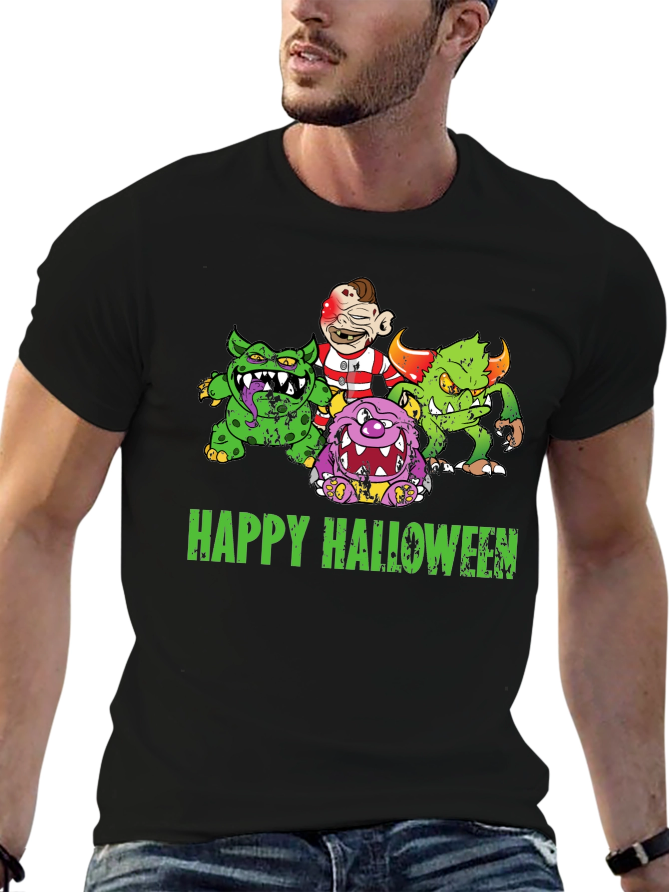 Happy Halloween Monster T-Shirt