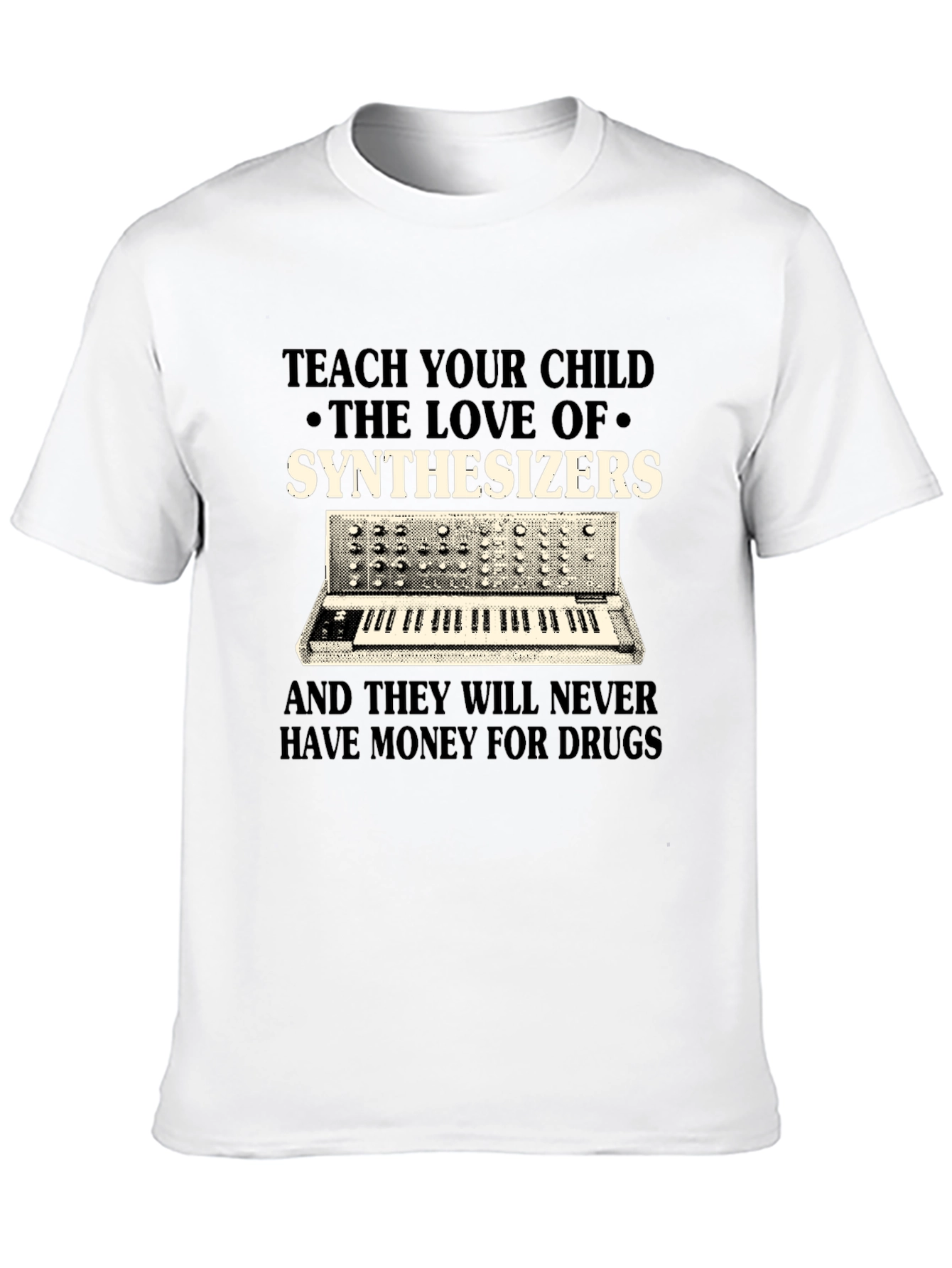 Teach Your Child Synthesizers T-Shirt