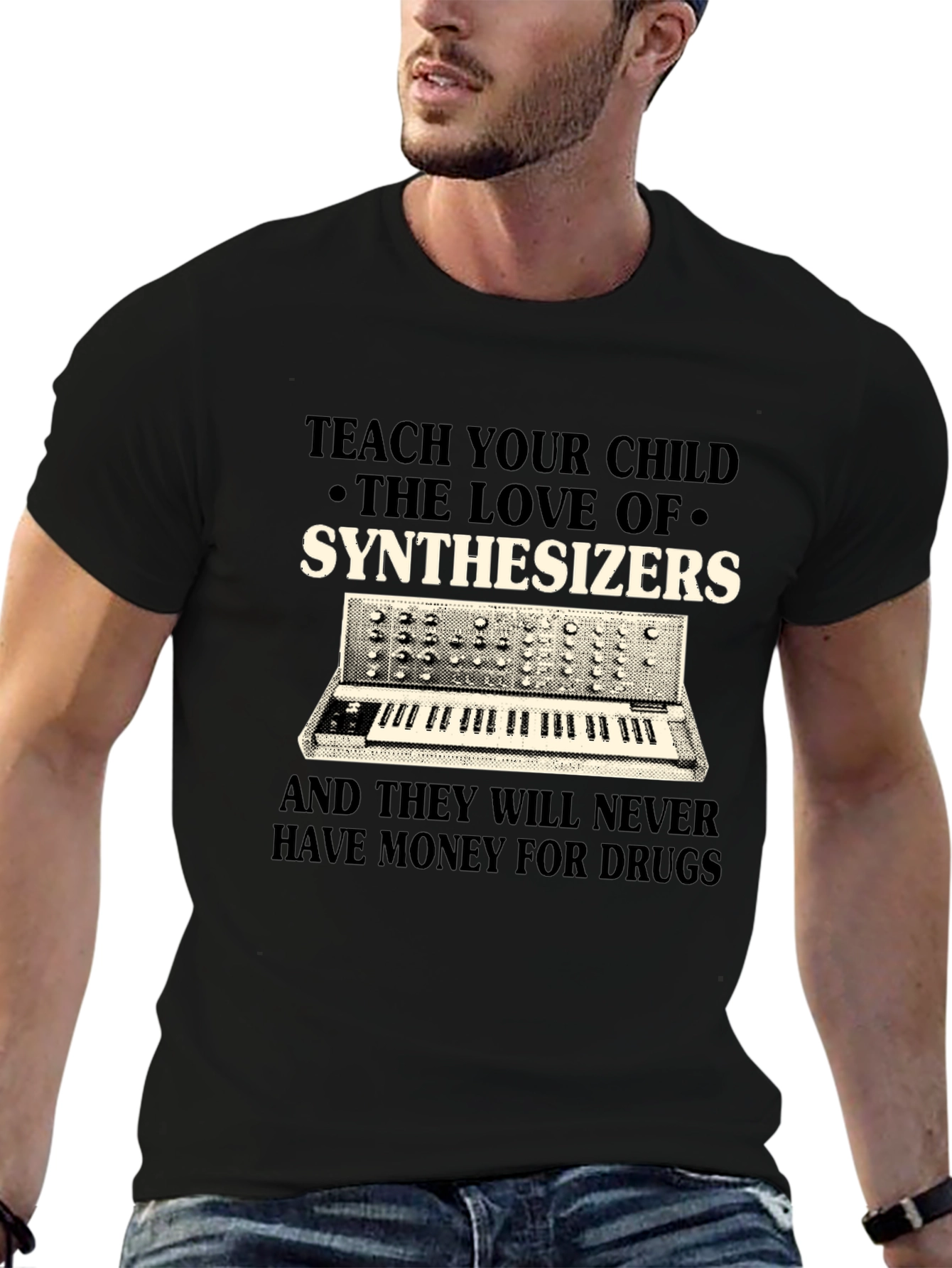 Teach Your Child Synthesizers T-Shirt
