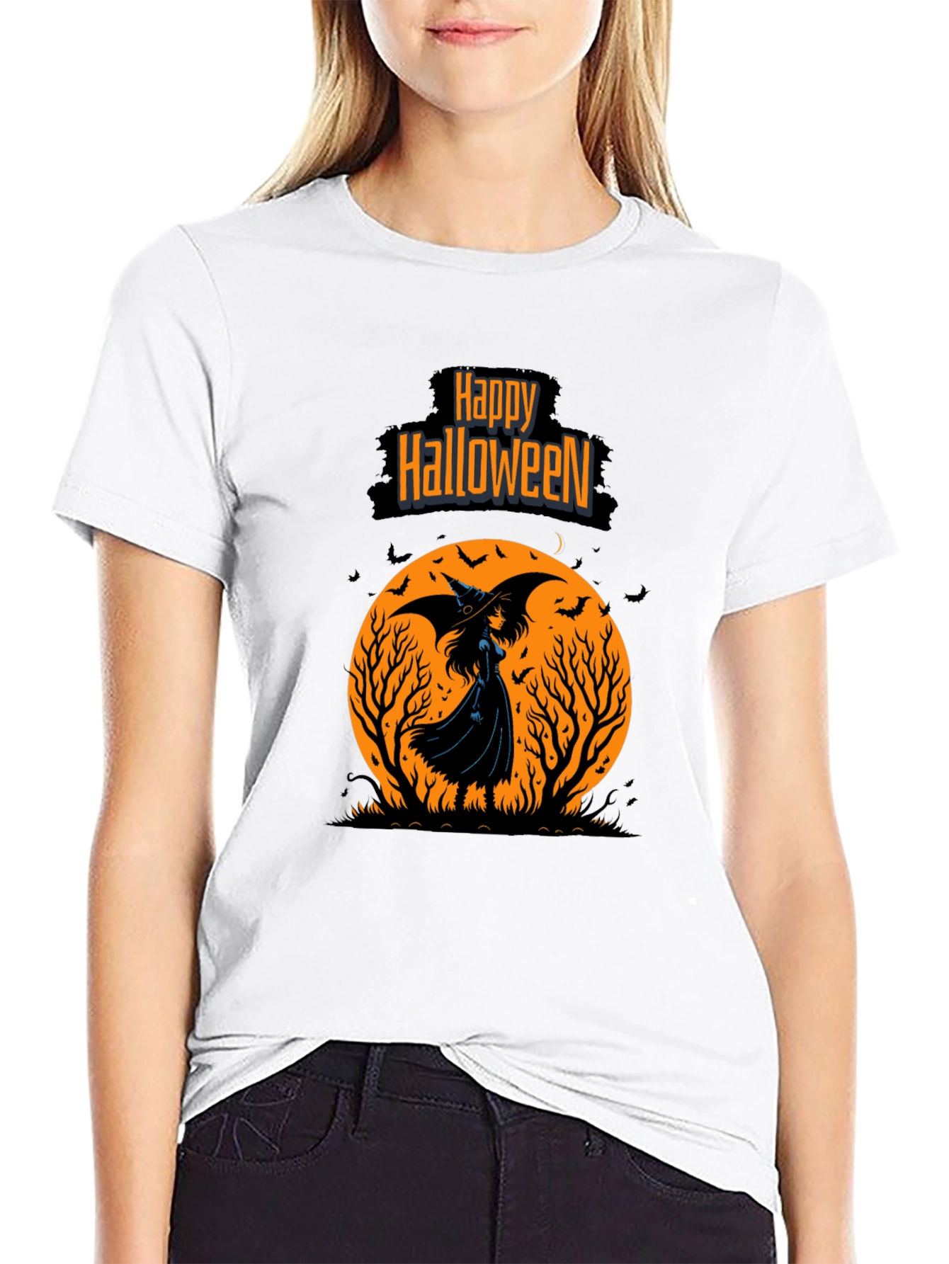 Happy Halloween Witch T-Shirt