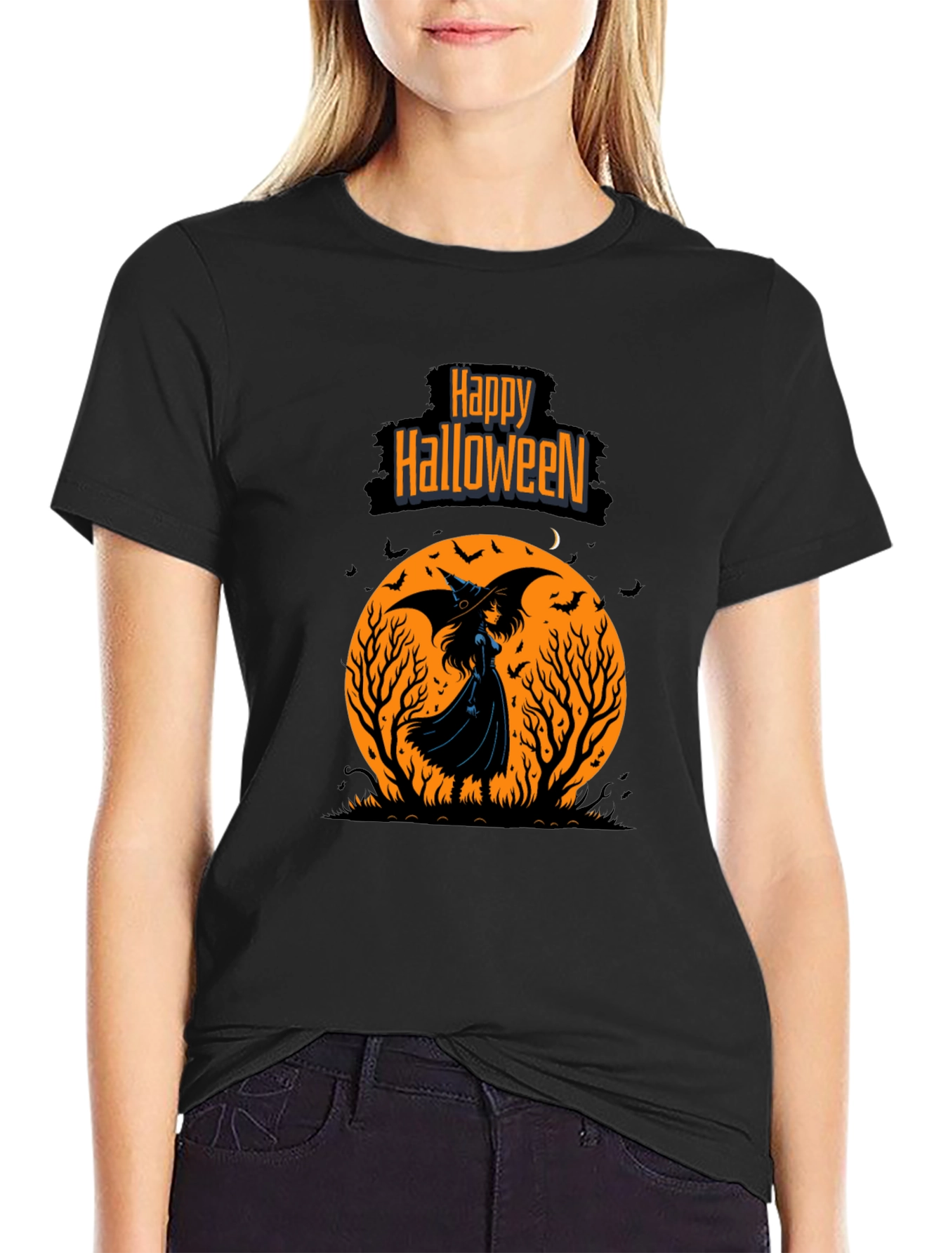Happy Halloween Witch T-Shirt