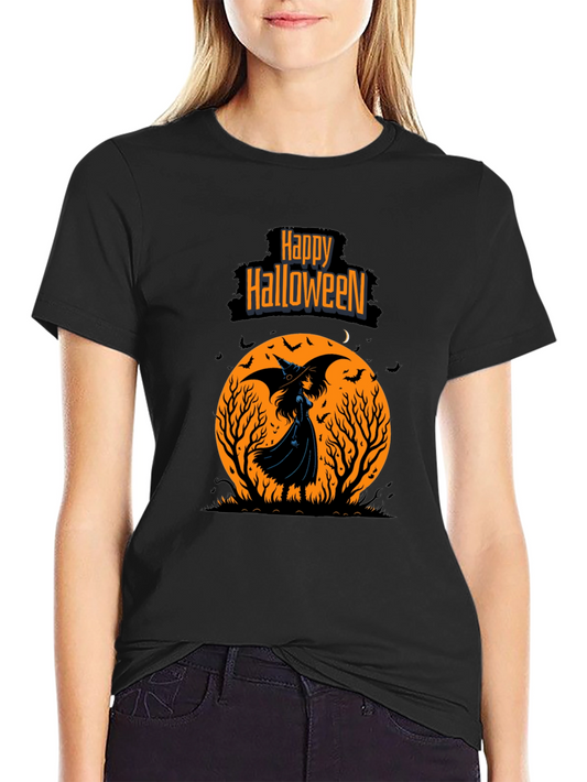 Happy Halloween Witch T-Shirt