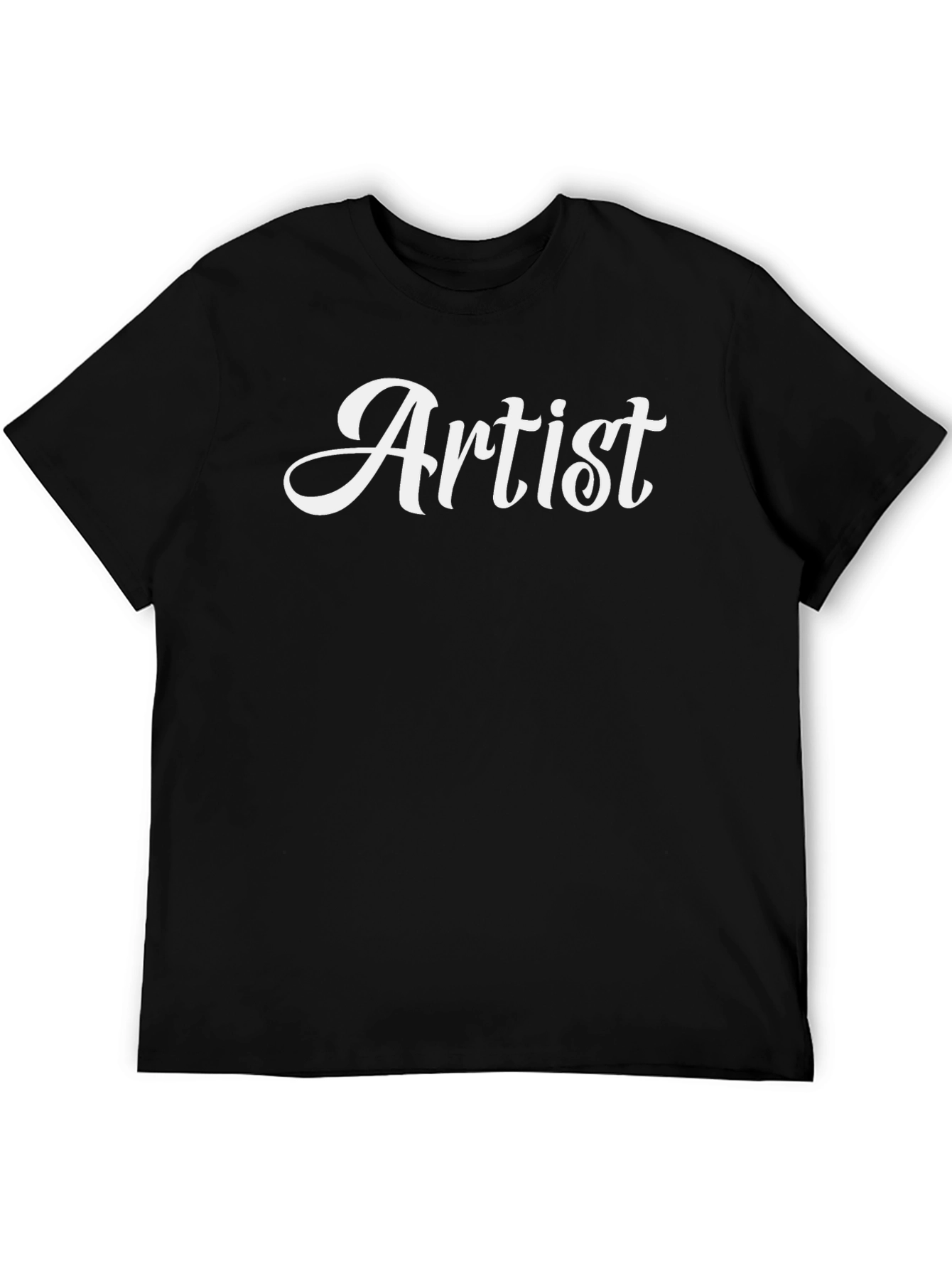 Artist Black T-Shirt - Stylish & Comfortable