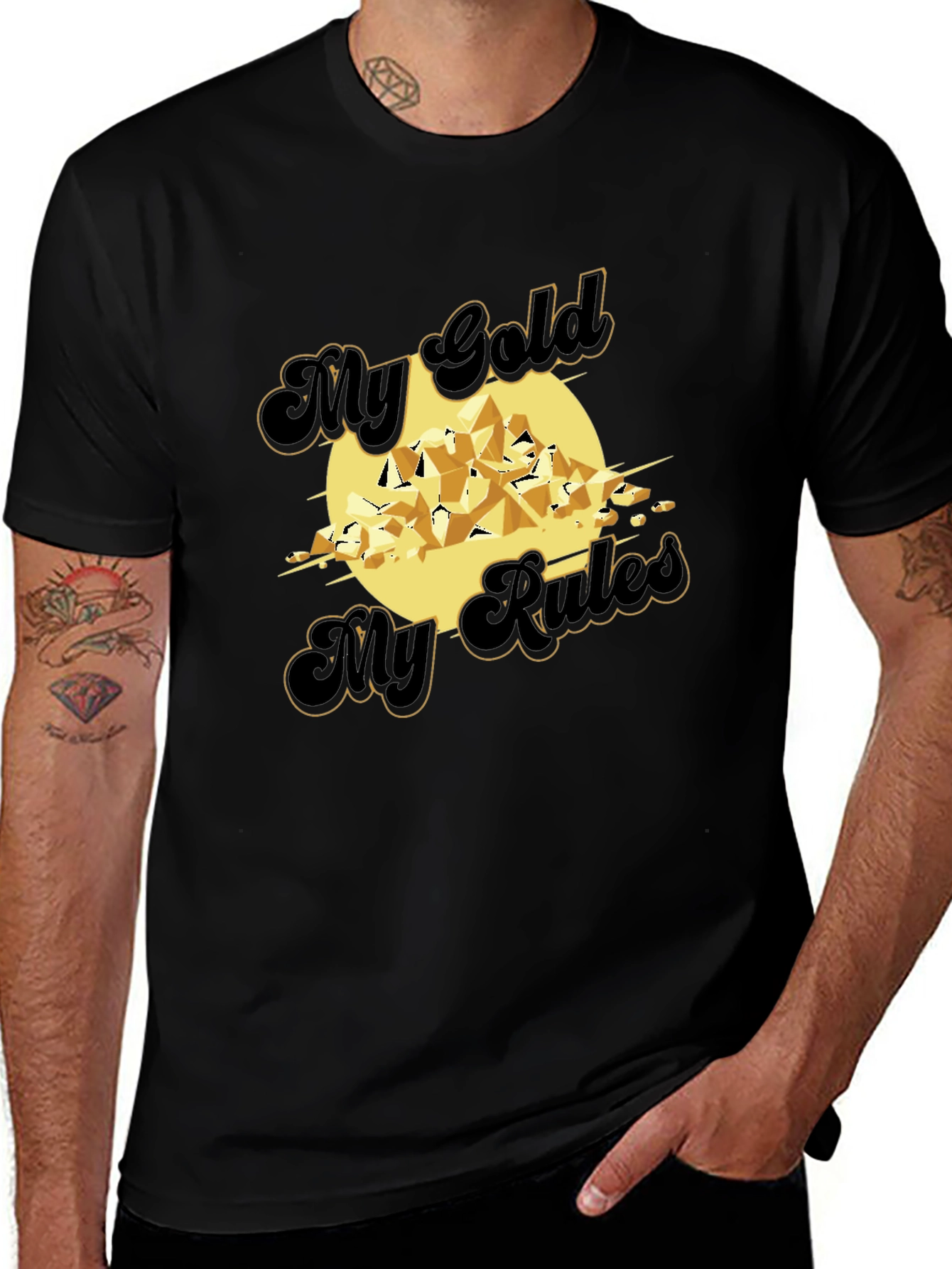My Gold My Rules Graphic T-Shirt
