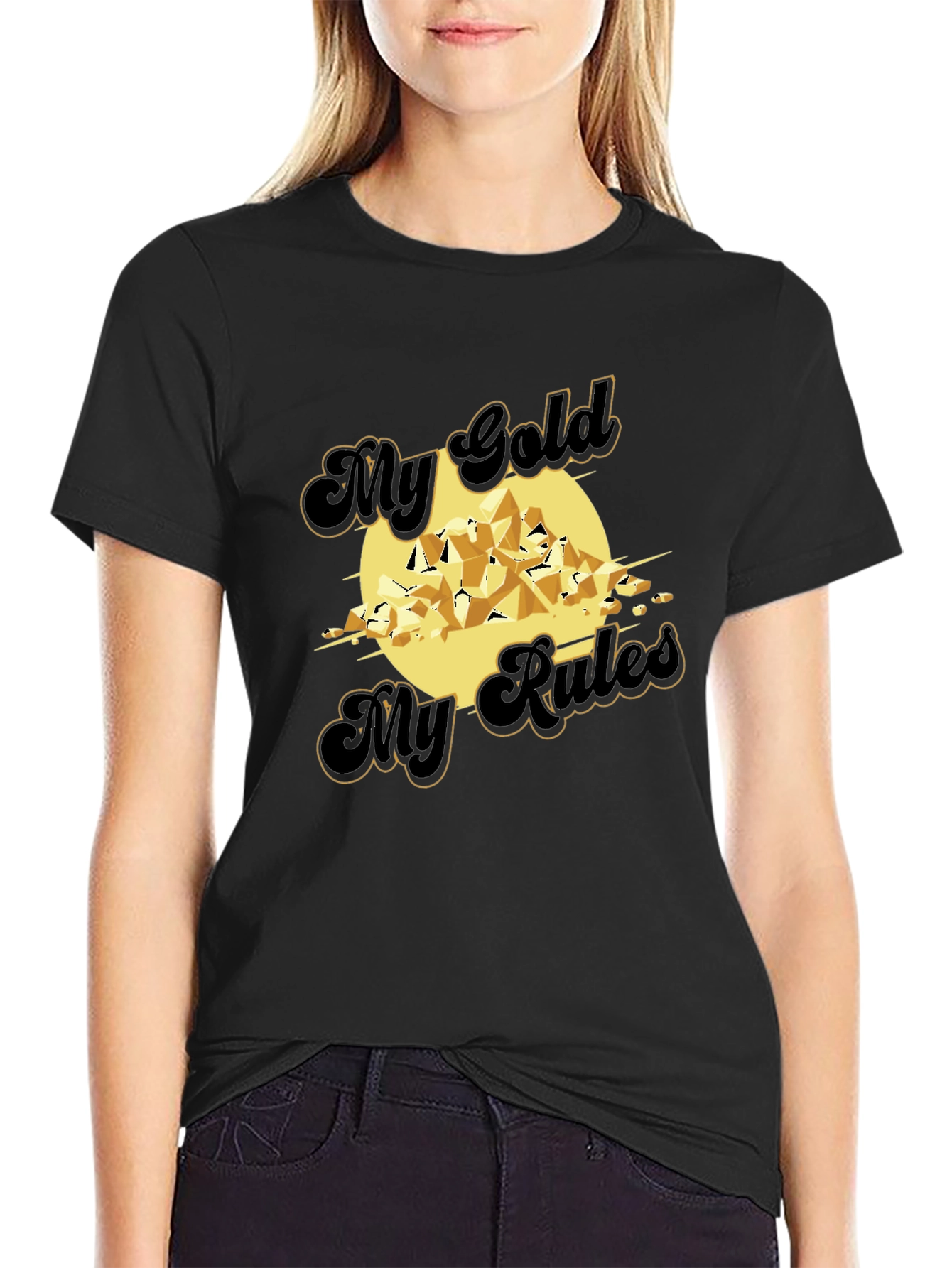 My Gold My Rules Graphic T-Shirt