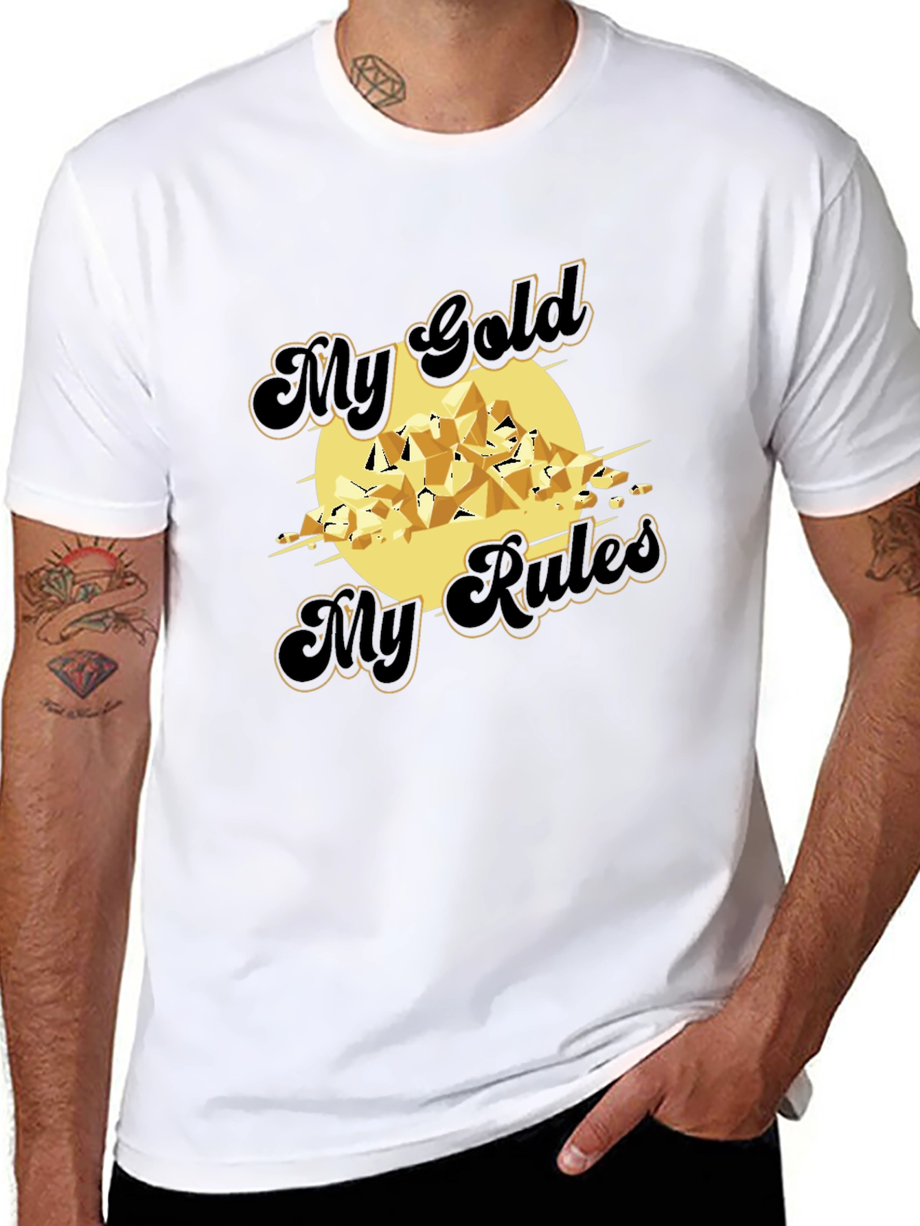 My Gold My Rules Graphic T-Shirt