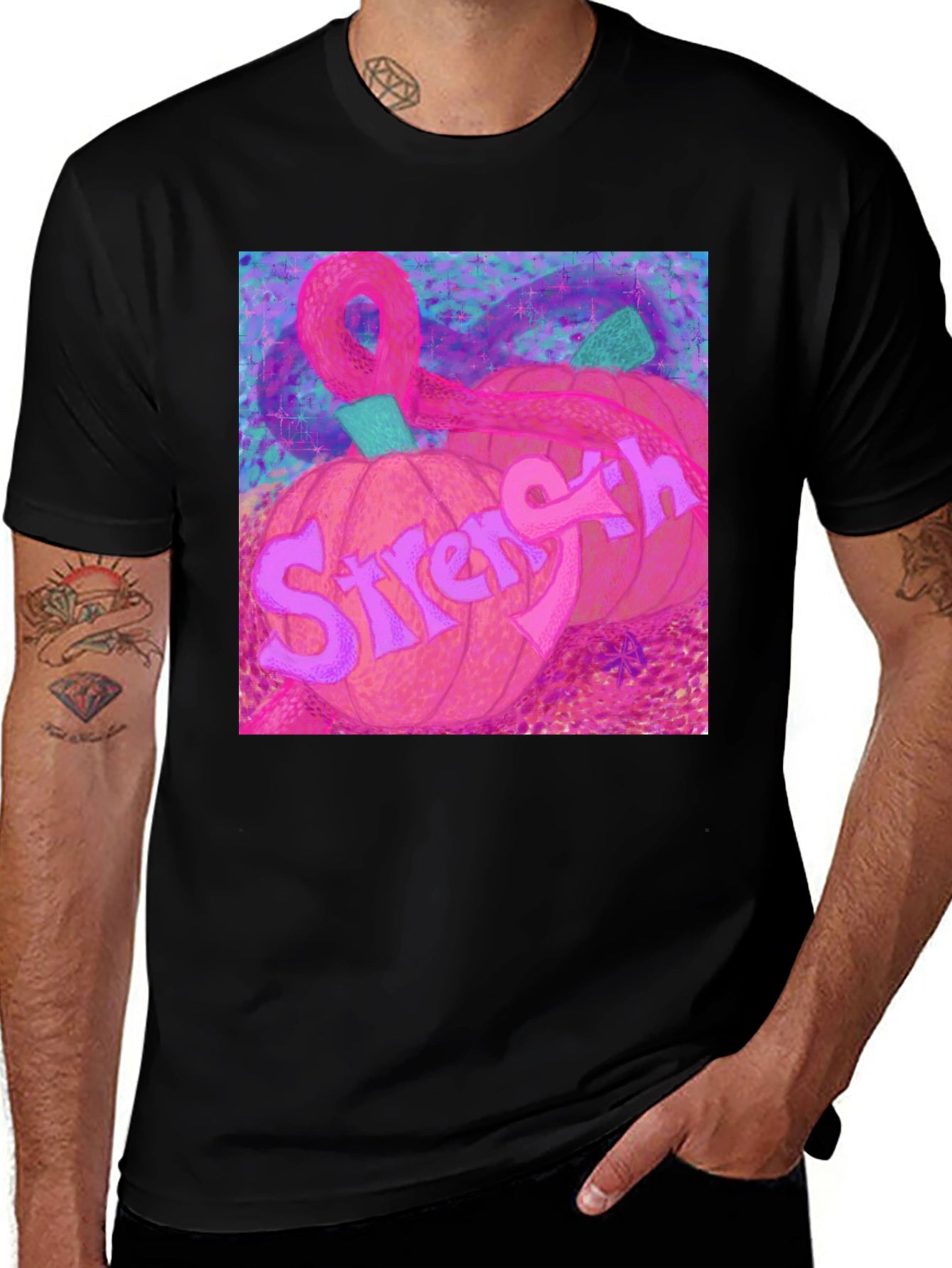 Sirens Strength Pumpkin T-Shirt