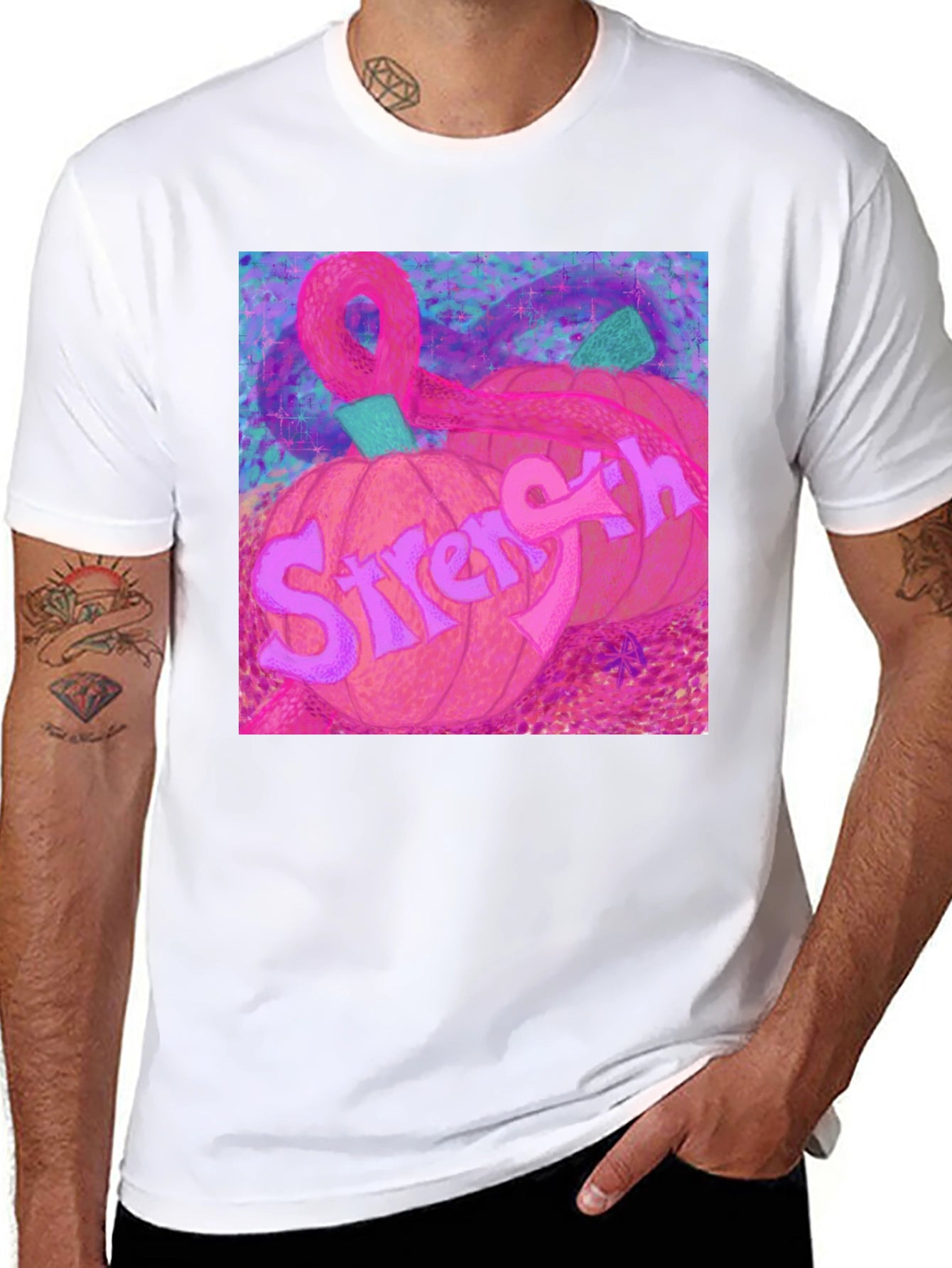 Sirens Strength Pumpkin T-Shirt