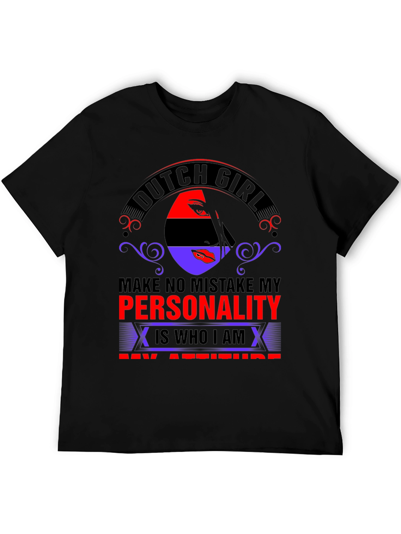 Dutch Girl Personality Graphic Tee