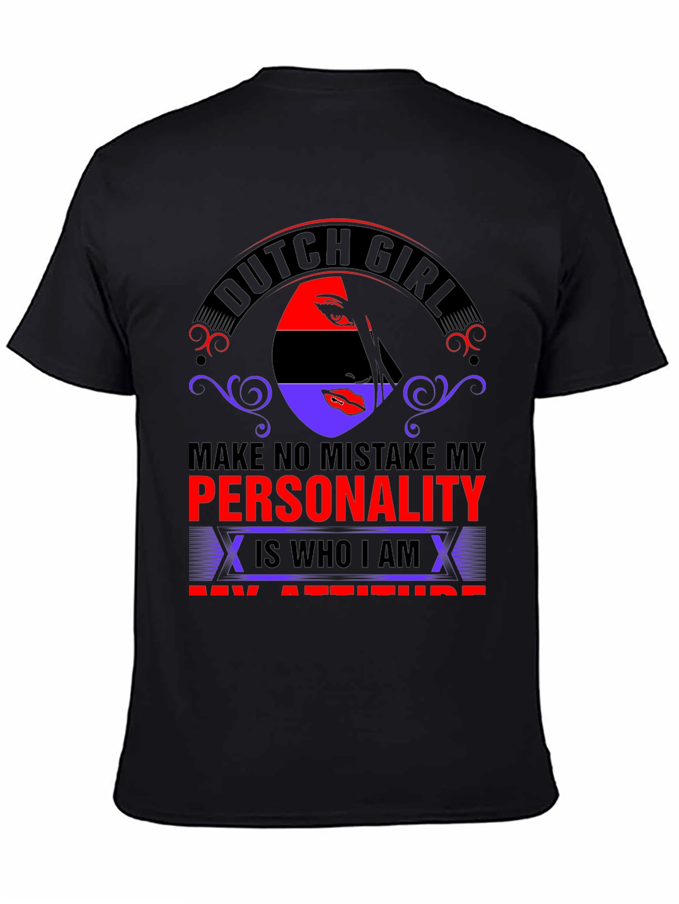 Dutch Girl Personality Graphic Tee