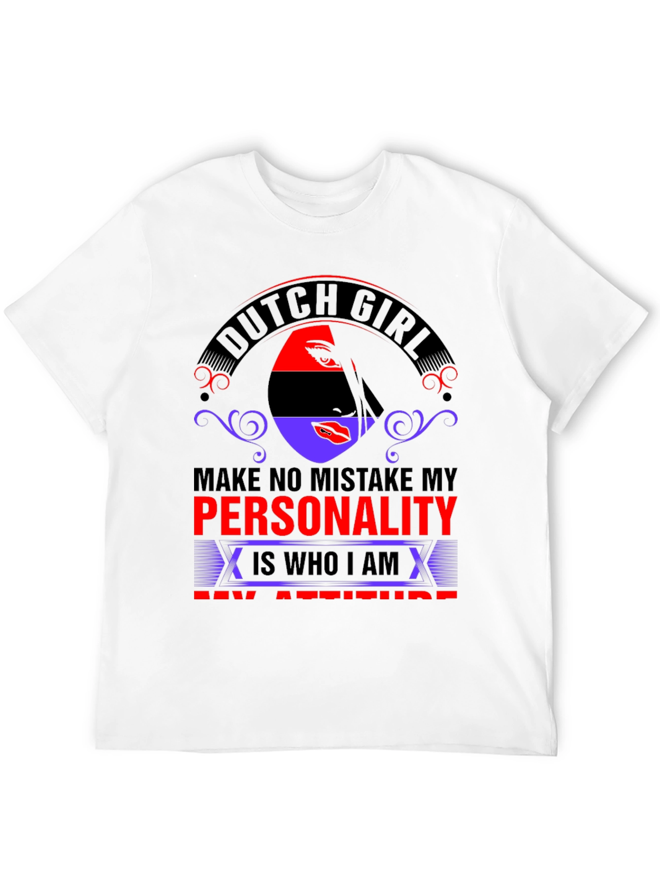 Dutch Girl Personality Graphic Tee