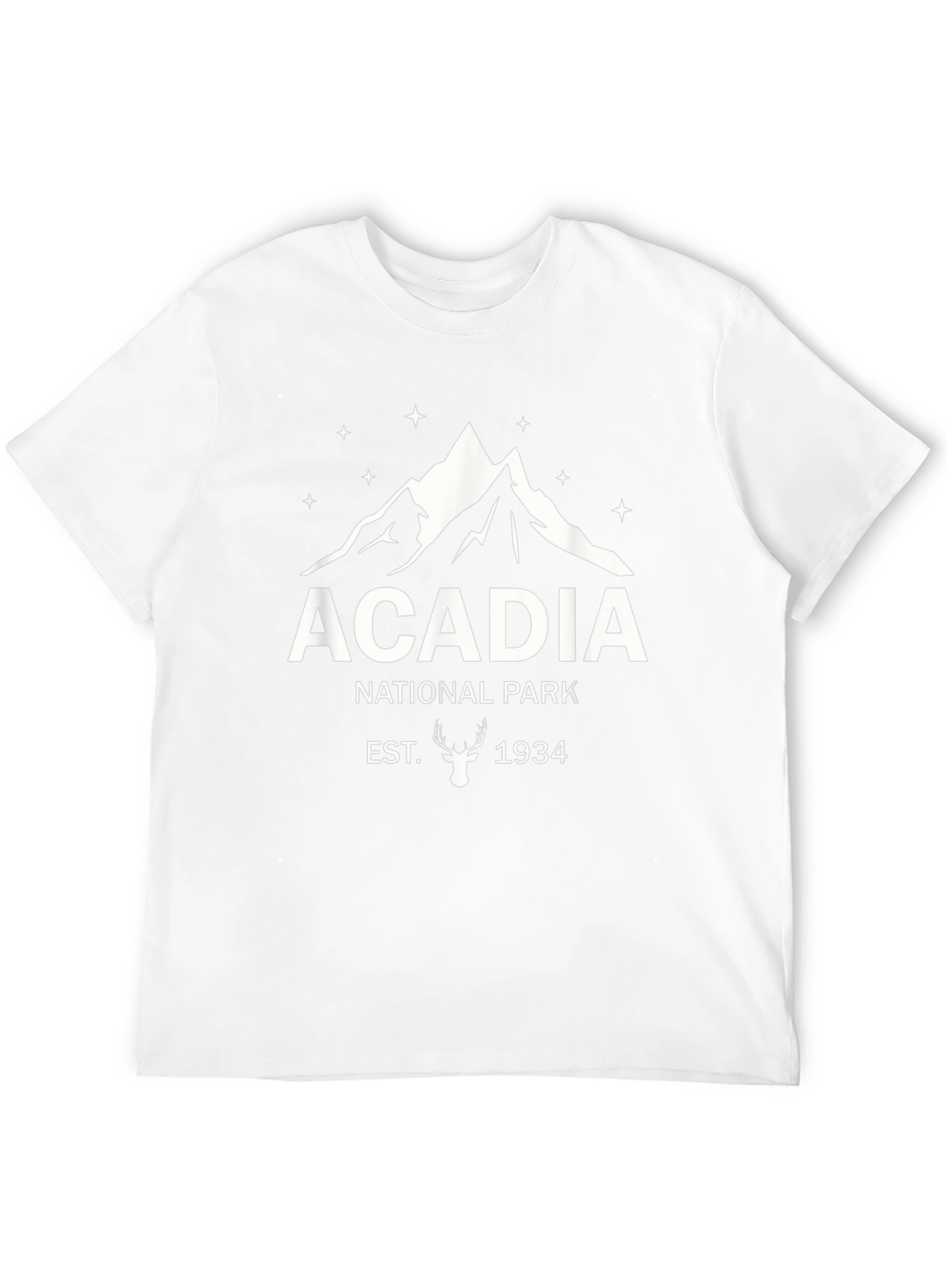 Acadia National Park Black T-Shirt
