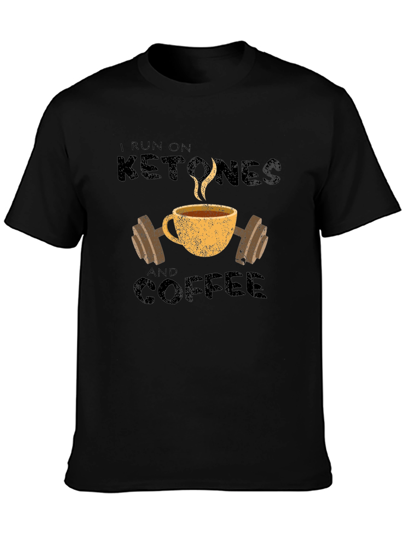 Ketones and Coffee T-Shirt - Gym Lover Tee