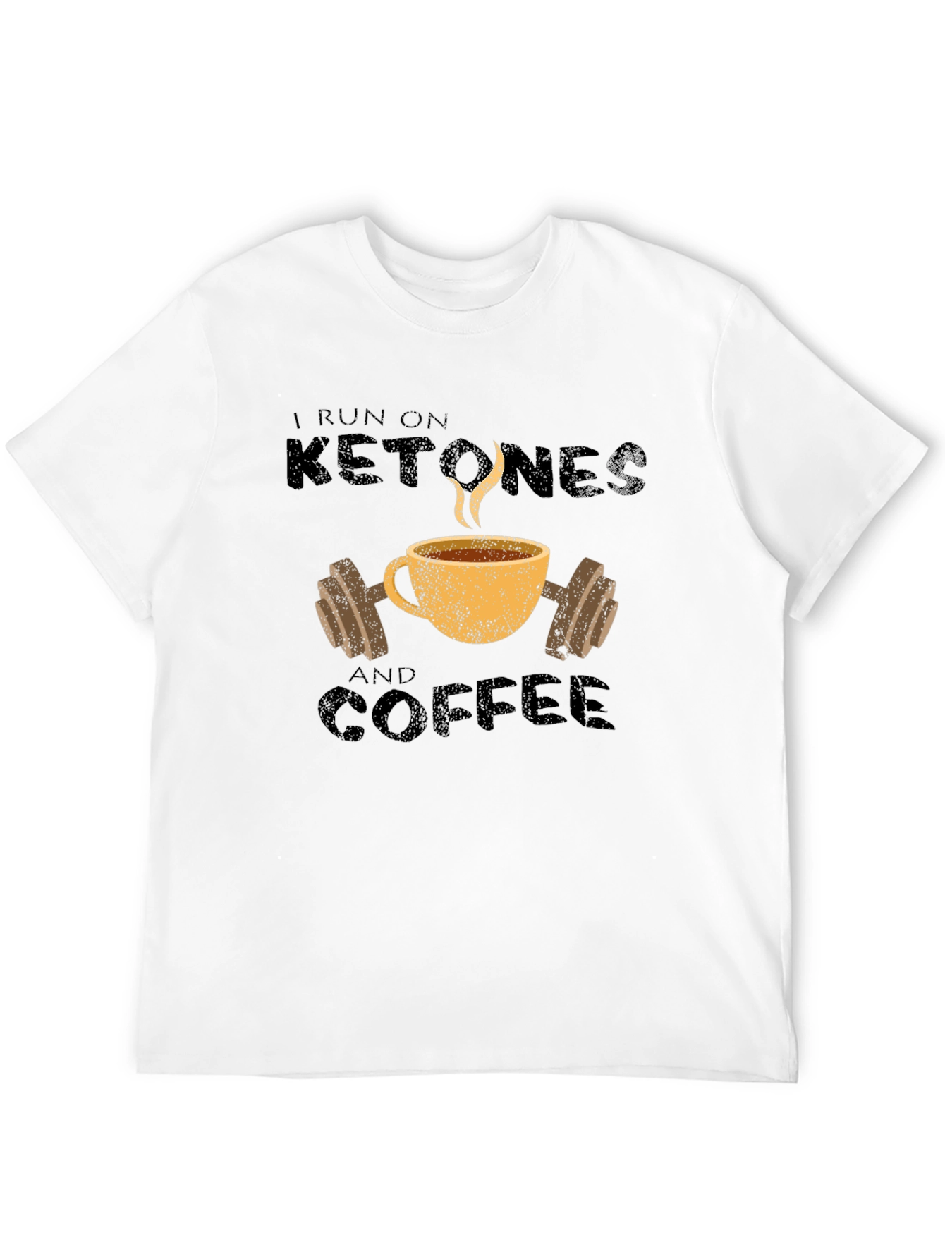 Ketones and Coffee T-Shirt - Gym Lover Tee