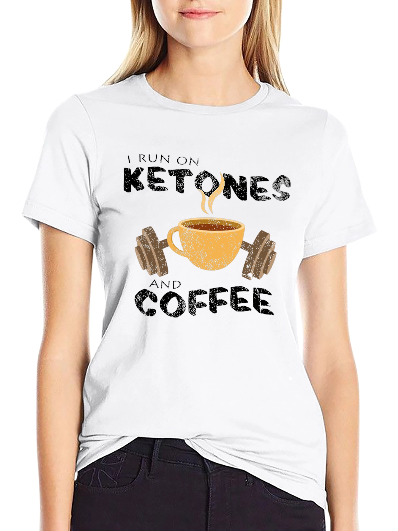 Ketones and Coffee T-Shirt - Gym Lover Tee