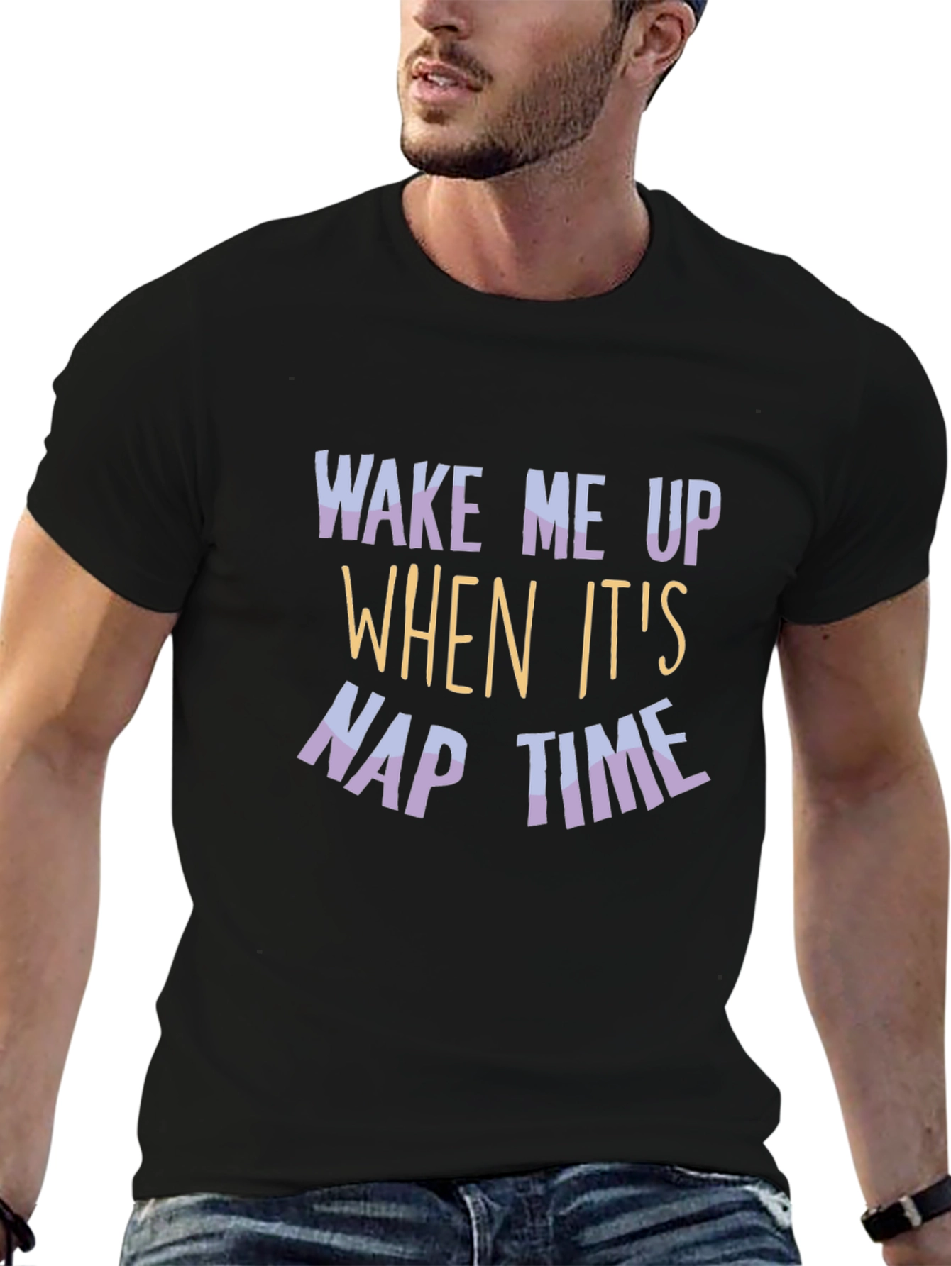 Wake Me Up Nap Time Graphic Tee