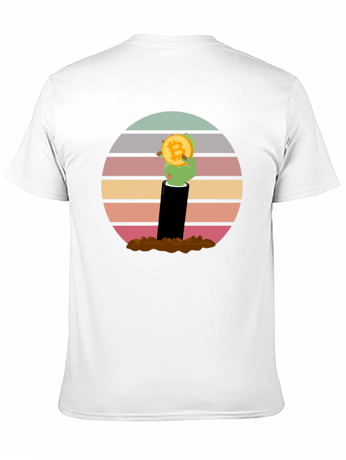 Bitcoin Zombie Hand T-Shirt