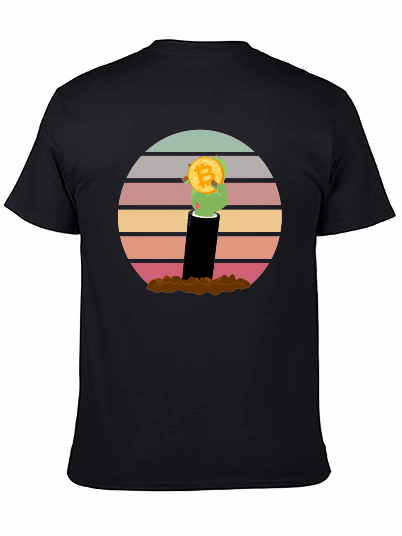 Bitcoin Zombie Hand T-Shirt