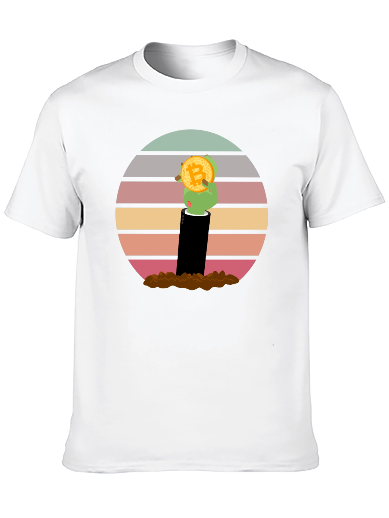 Bitcoin Zombie Hand T-Shirt