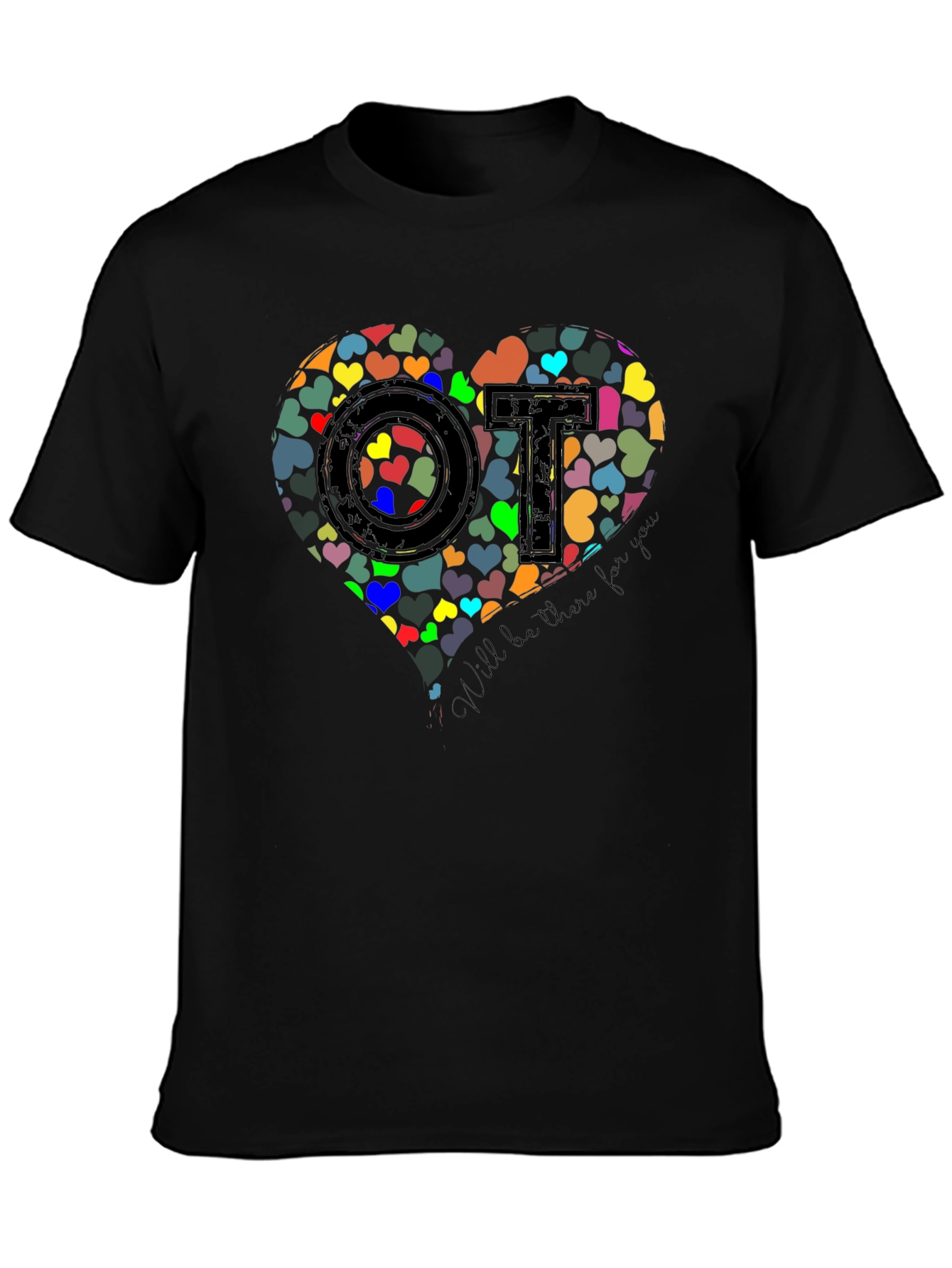 Heart OT T-Shirt - Occupational Therapist Gift