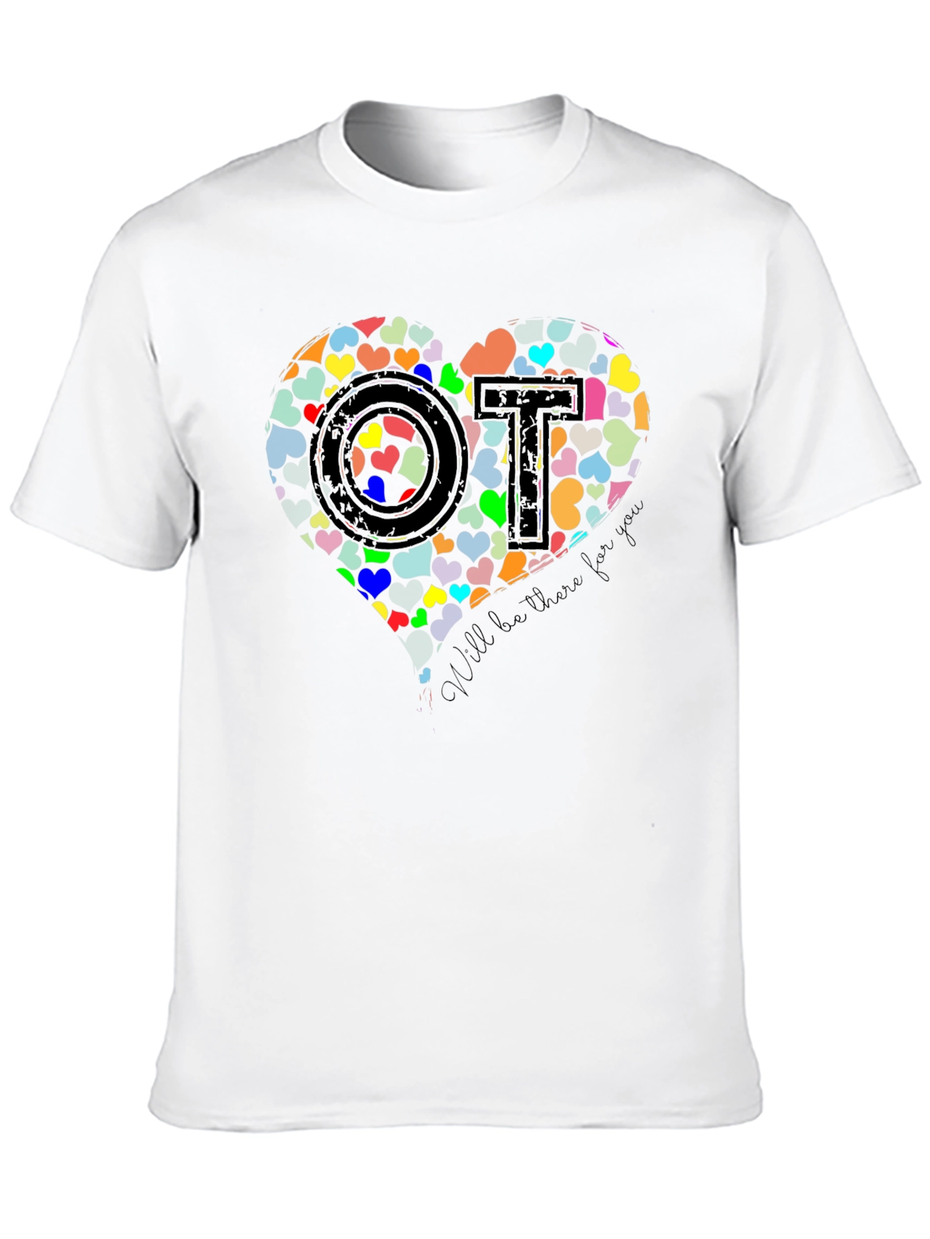 Heart OT T-Shirt - Occupational Therapist Gift